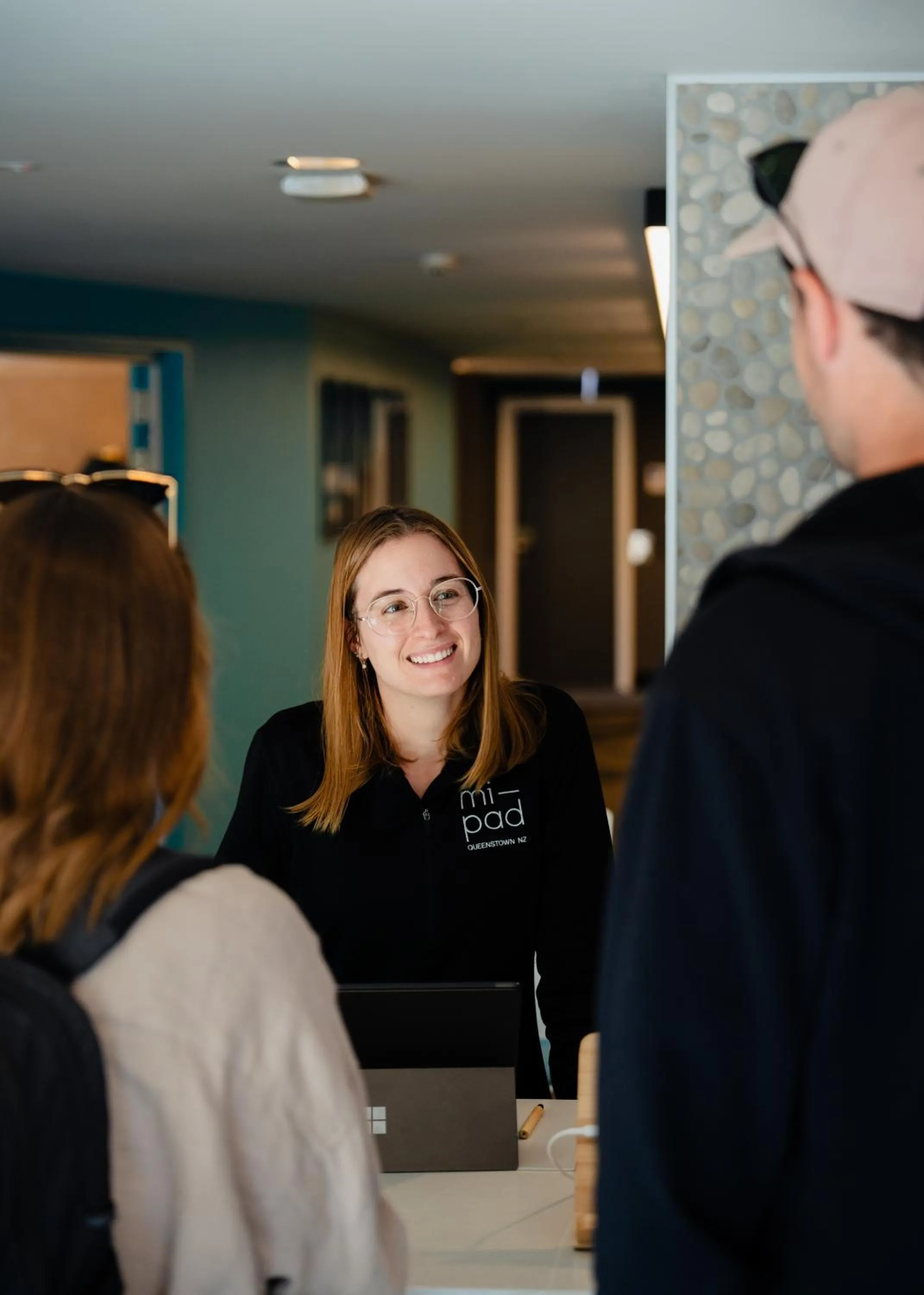 Staff in mi-pad Queenstown