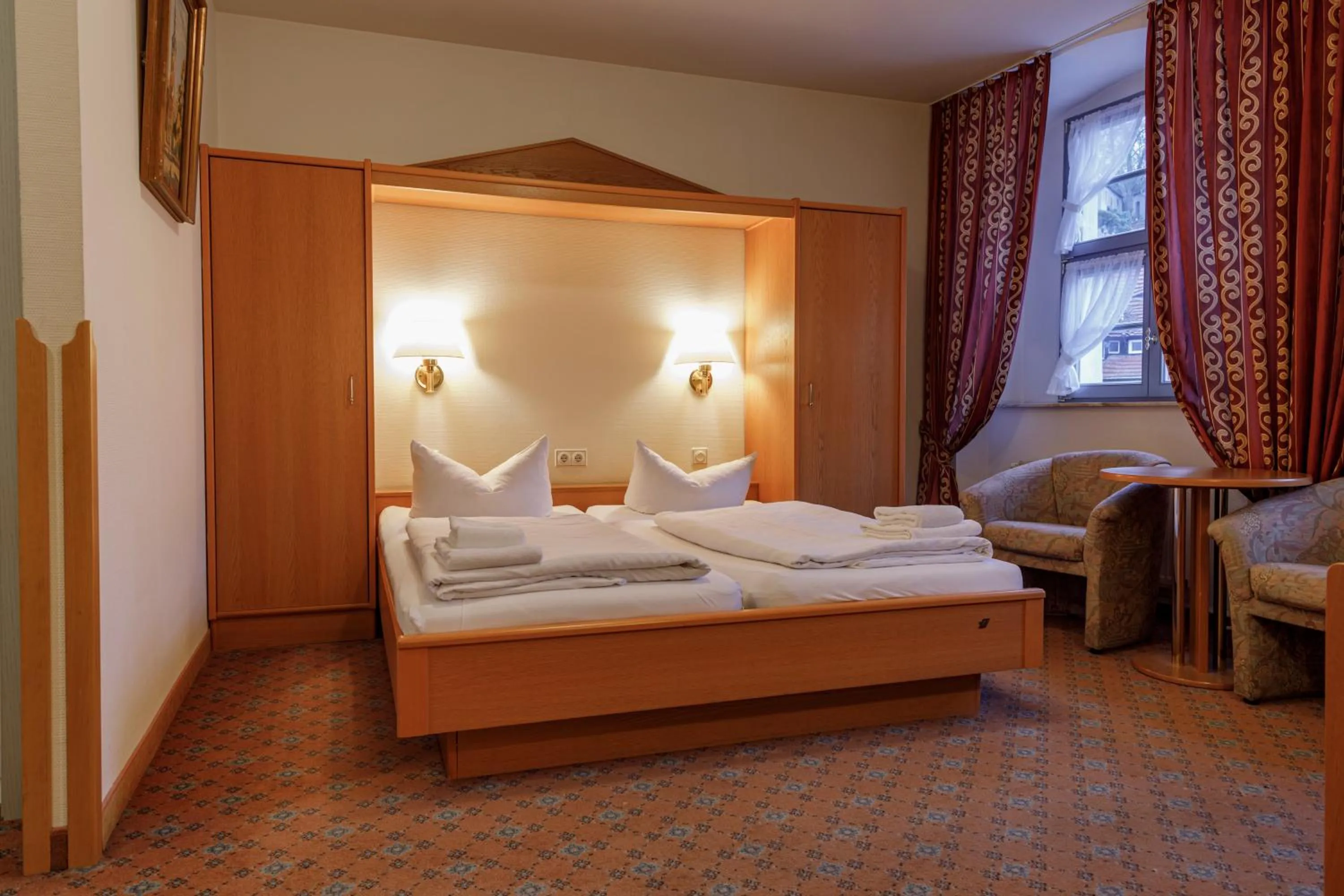 Bed in Schwerter Schankhaus & Hotel