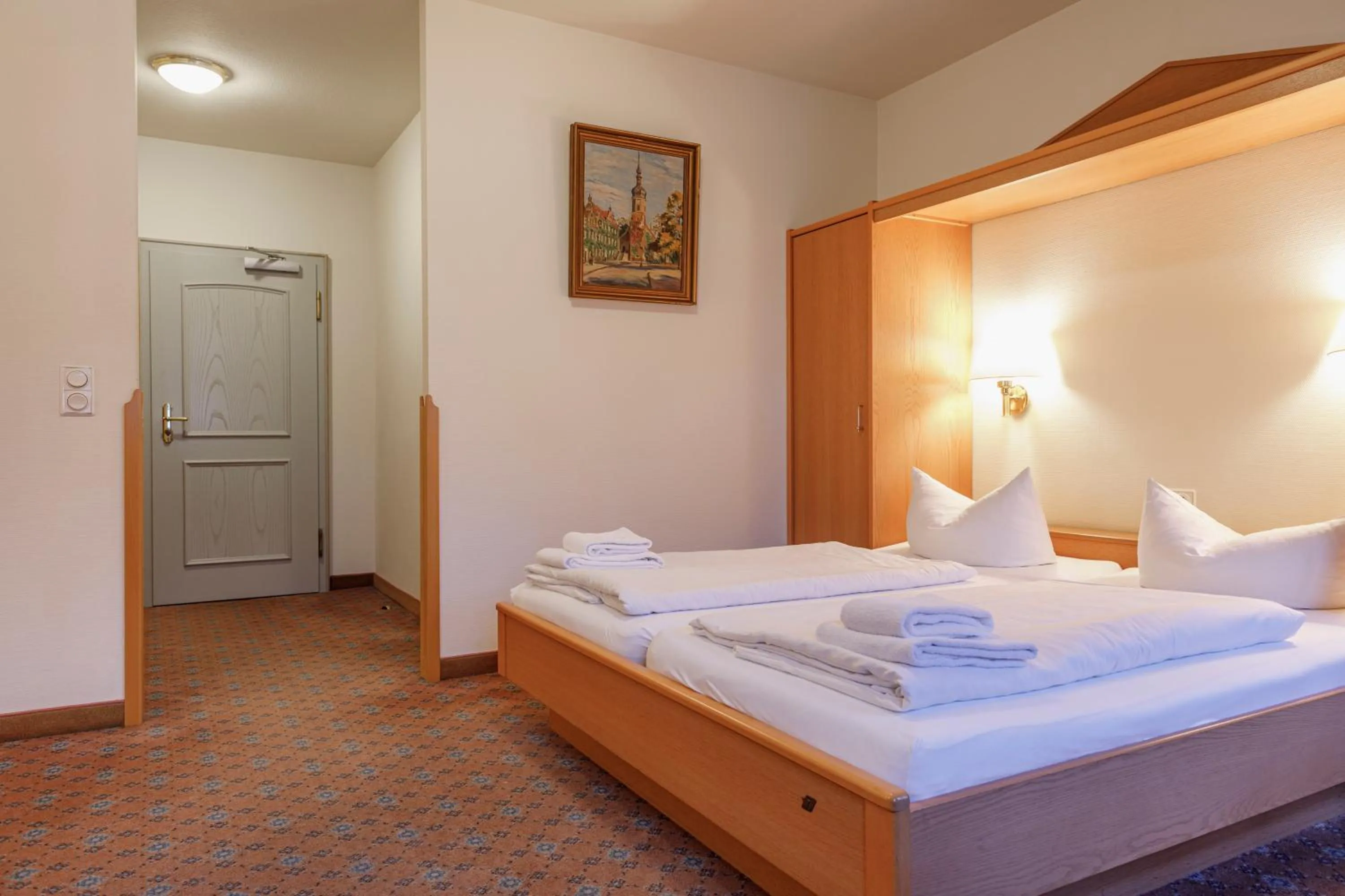 Bed in Schwerter Schankhaus & Hotel