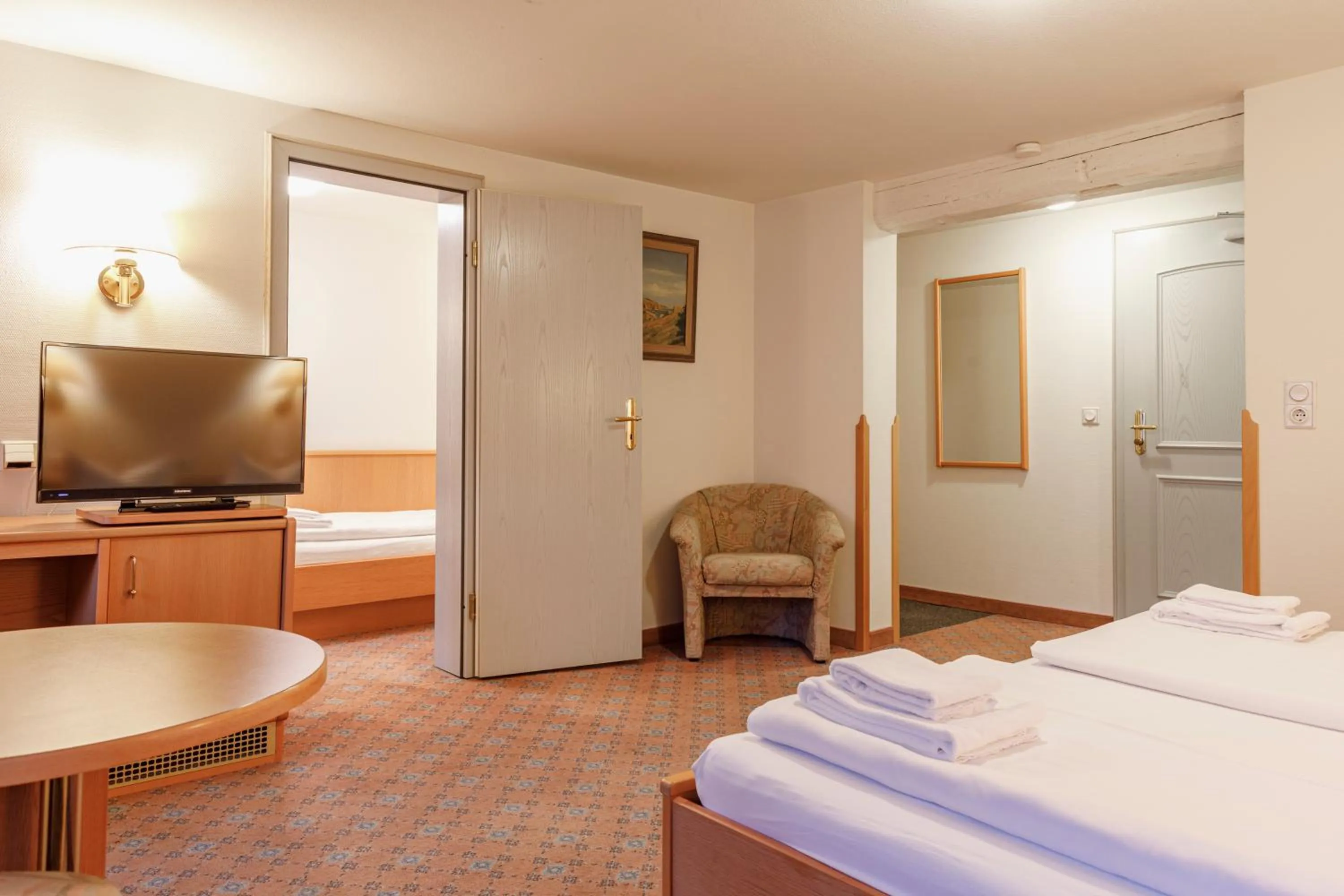 Bed in Schwerter Schankhaus & Hotel