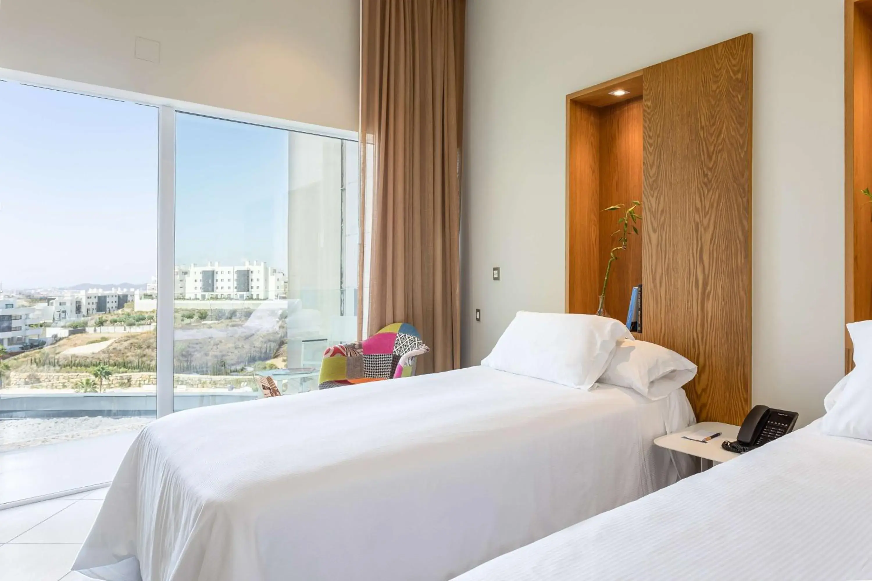 Twin Room with Sea View in Higuerón Hotel Málaga, Curio Collection by Hilton Twin Room with Sea View in Higuerón Hotel Málaga, Curio Collection by Hilton