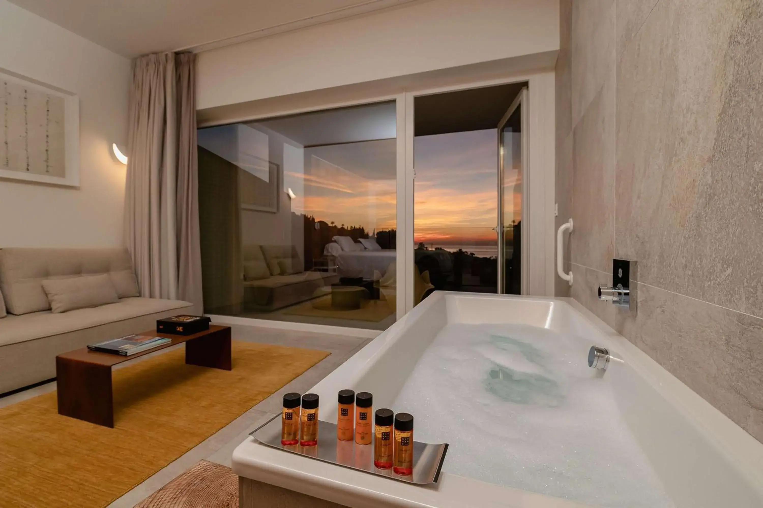 Twin Leiro Suite with Partial Sea View in Higuerón Hotel Curio Collection by Hilton Twin Leiro Suite with Partial Sea View in Higuerón Hotel Curio Collection by Hilton