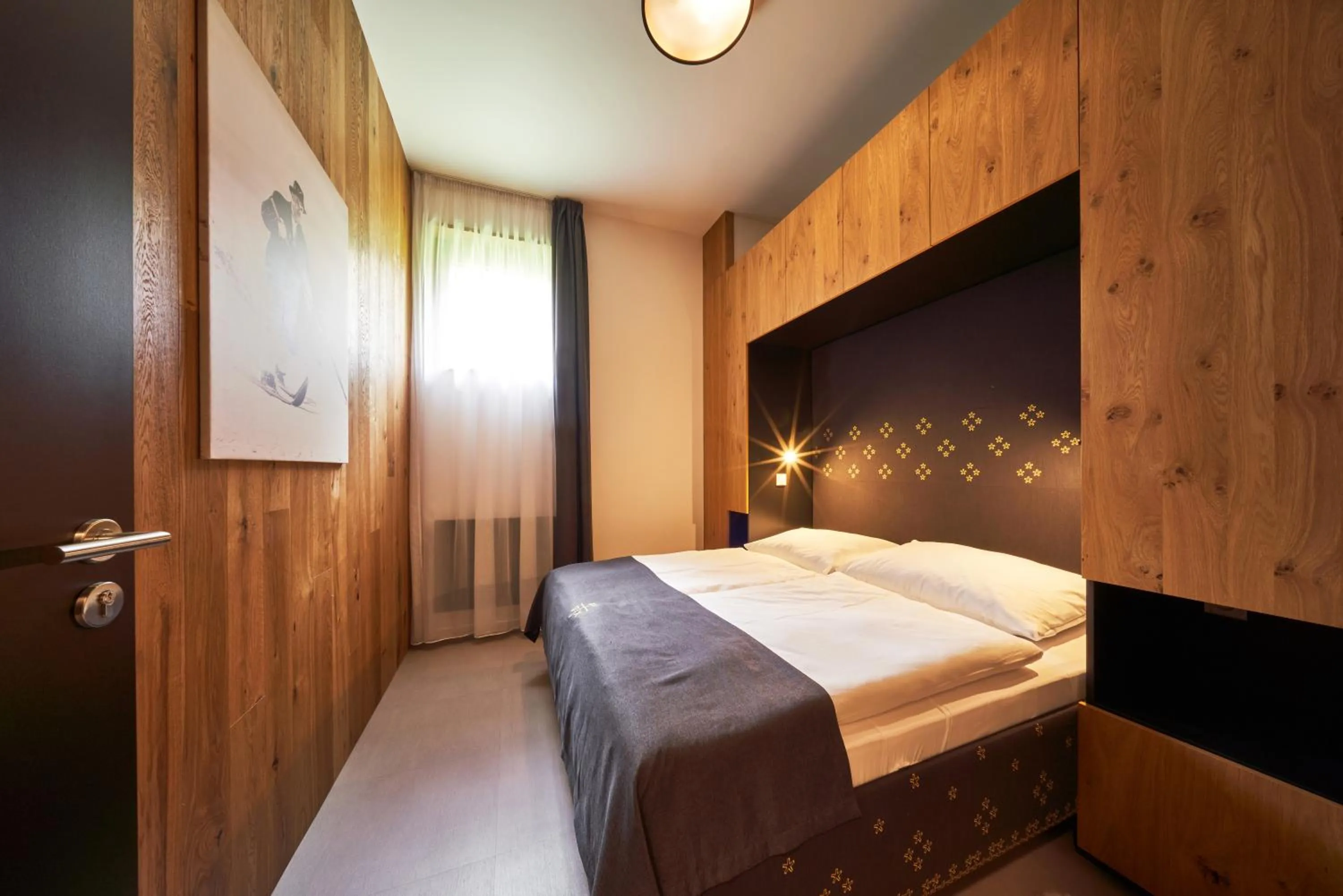 Bedroom, Bed in Aparthotel Svatý Vavřinec