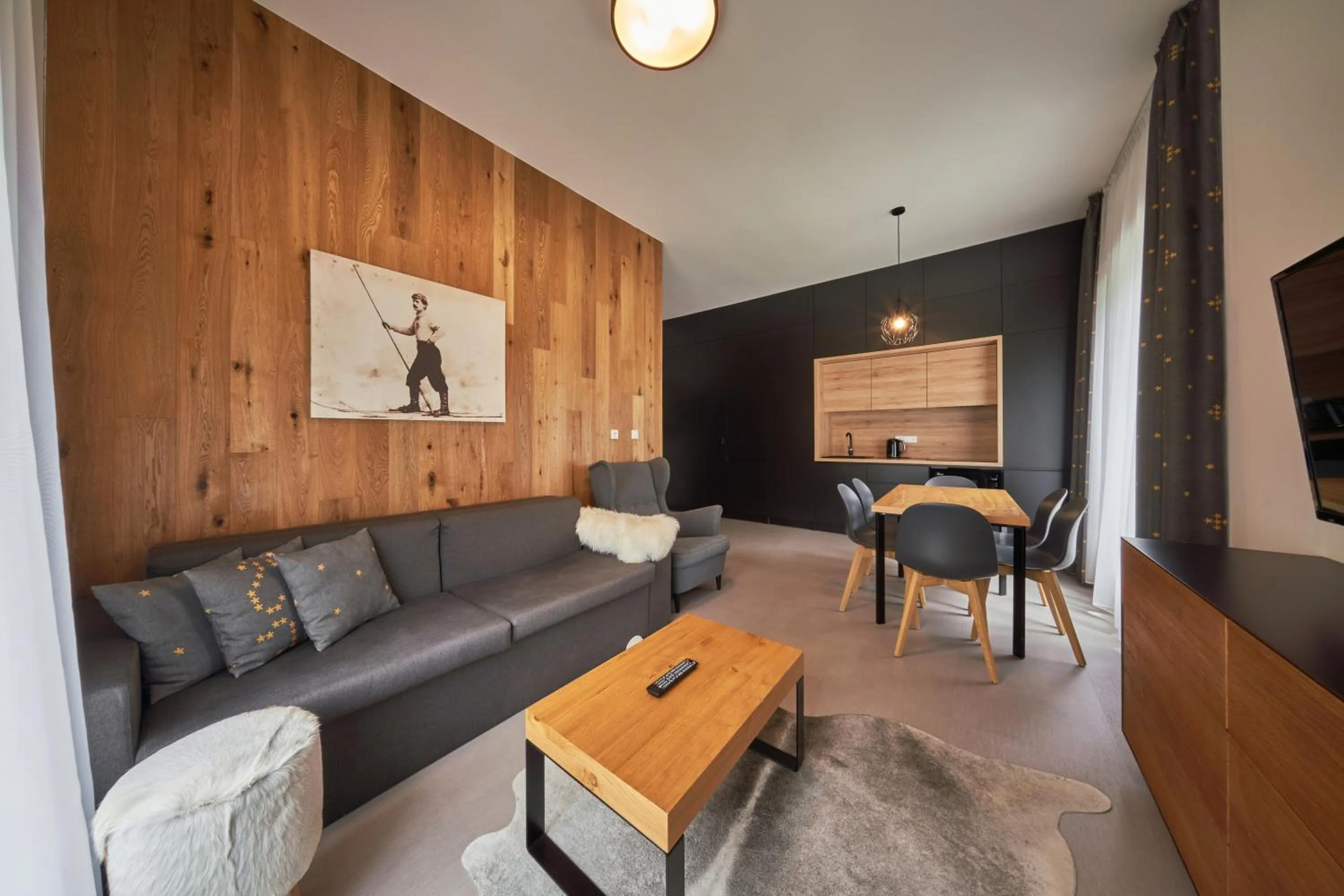 Living room in Aparthotel Svatý Vavřinec