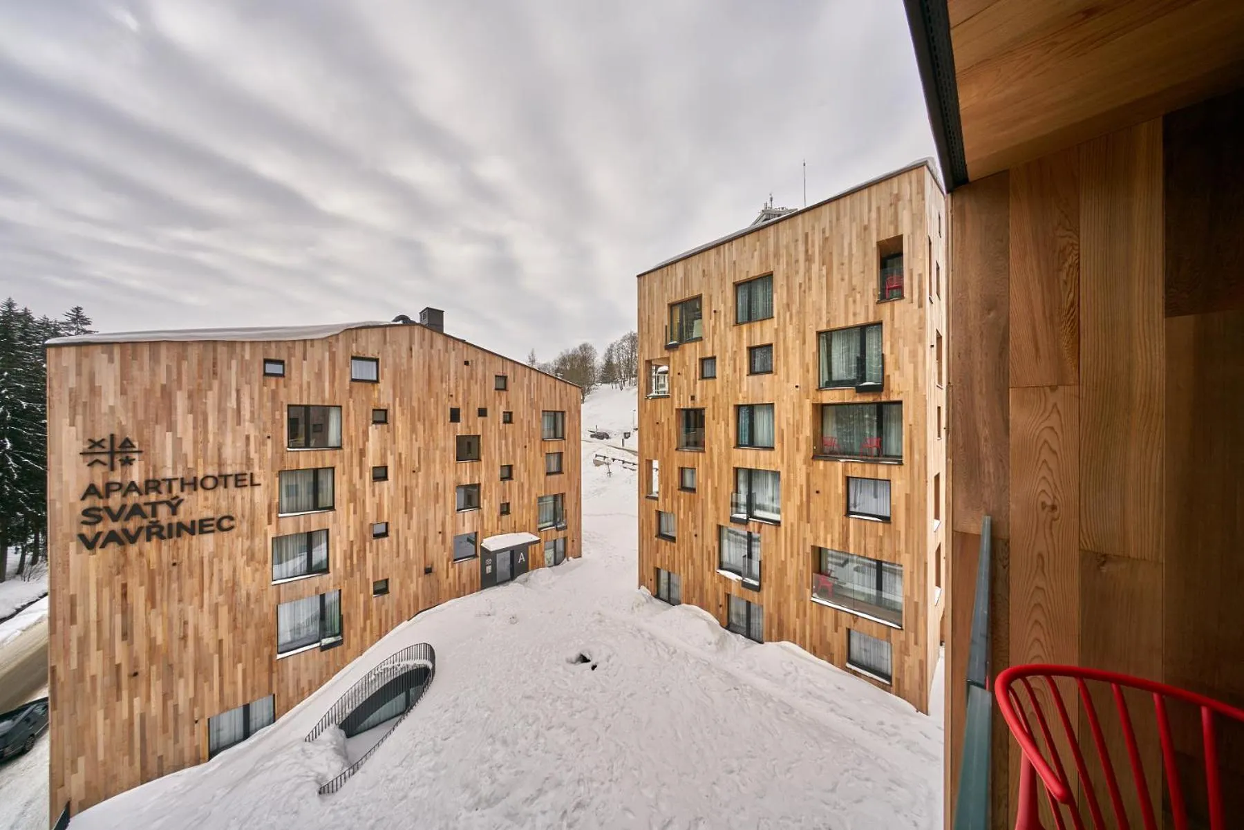 Facade/entrance in Aparthotel Svatý Vavřinec