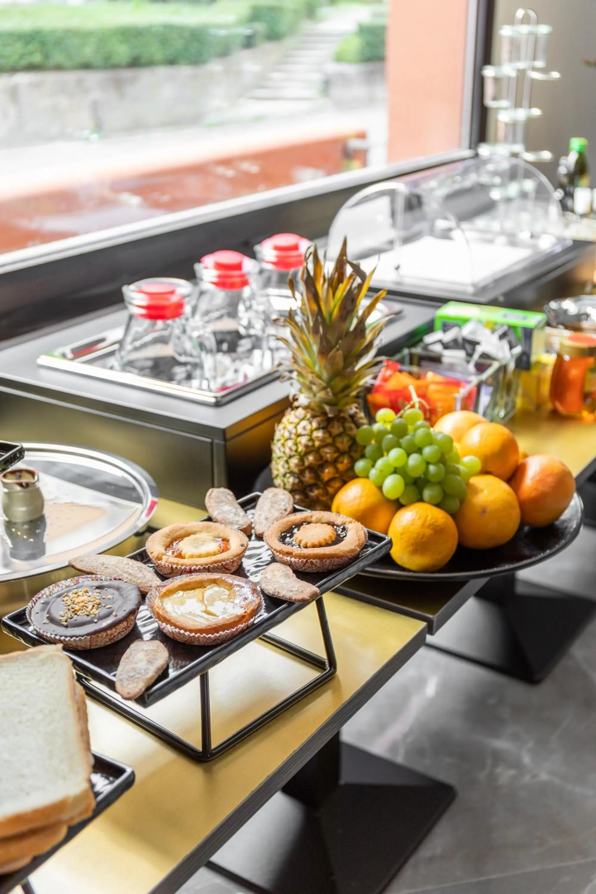 Food and drinks in Lake Como Golf Hotel