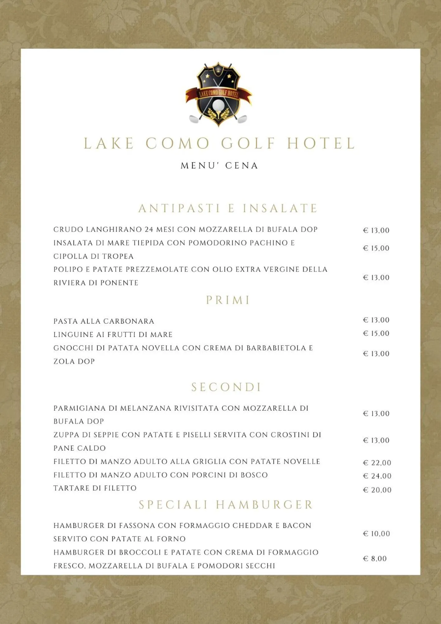 Lake Como Golf Hotel