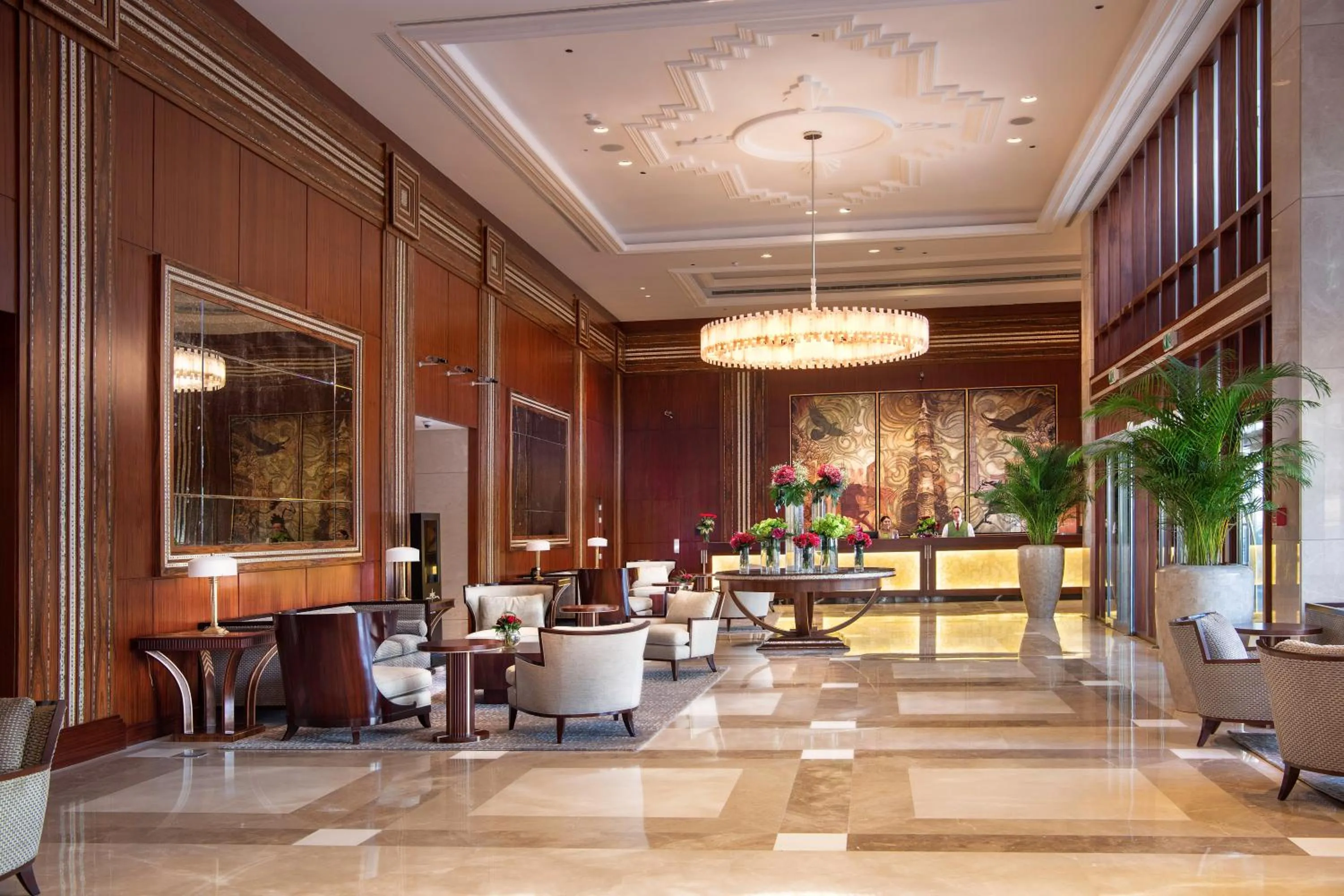 Lobby or reception in Stella Di Mare Dubai Marina Hotel