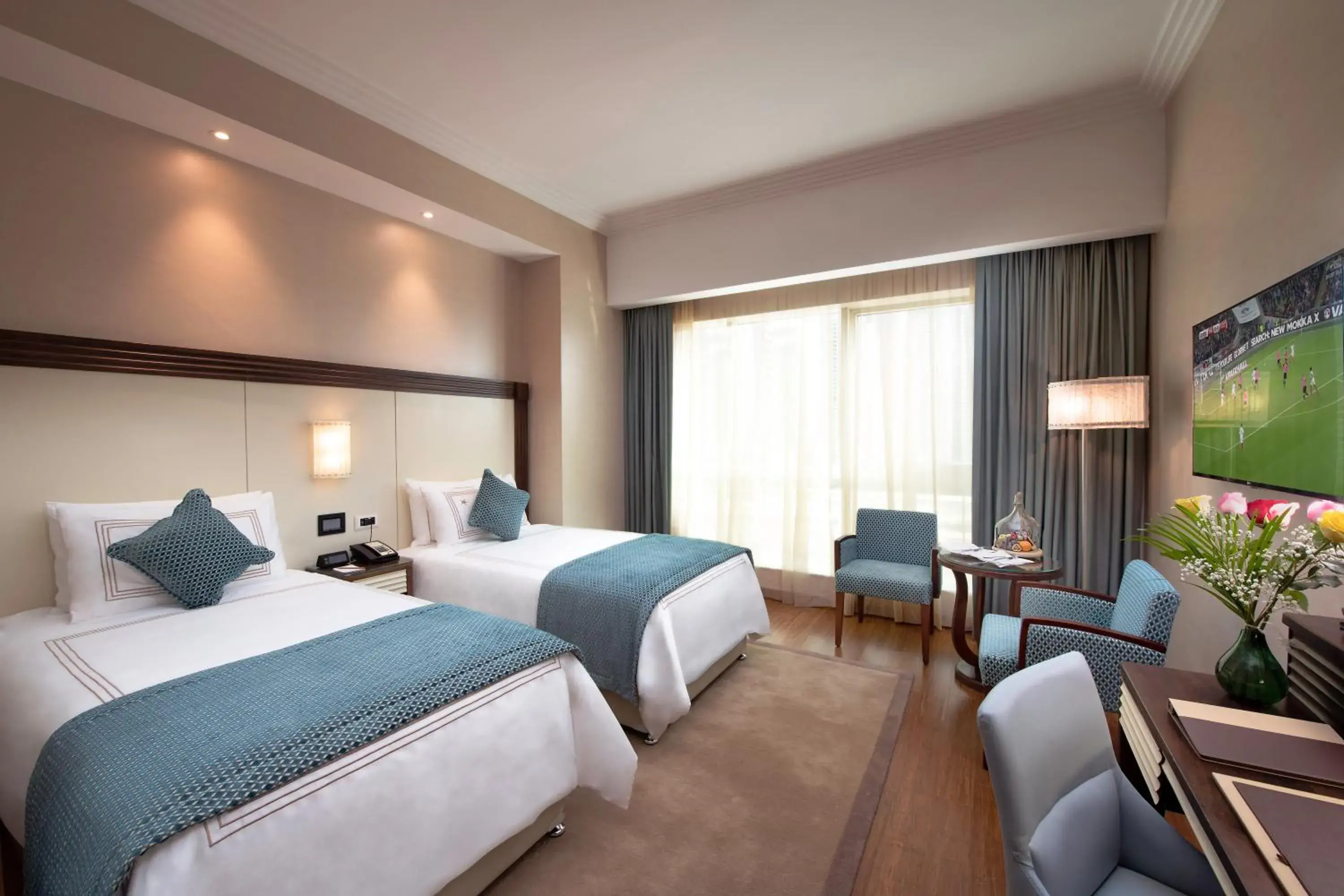 Deluxe Twin Room (Free Shuttle Bus to The Beach and Marina Mall) in Stella Di Mare Dubai Marina Hotel Deluxe Twin Room (Free Shuttle Bus to The Beach and Marina Mall) in Stella Di Mare Dubai Marina Hotel