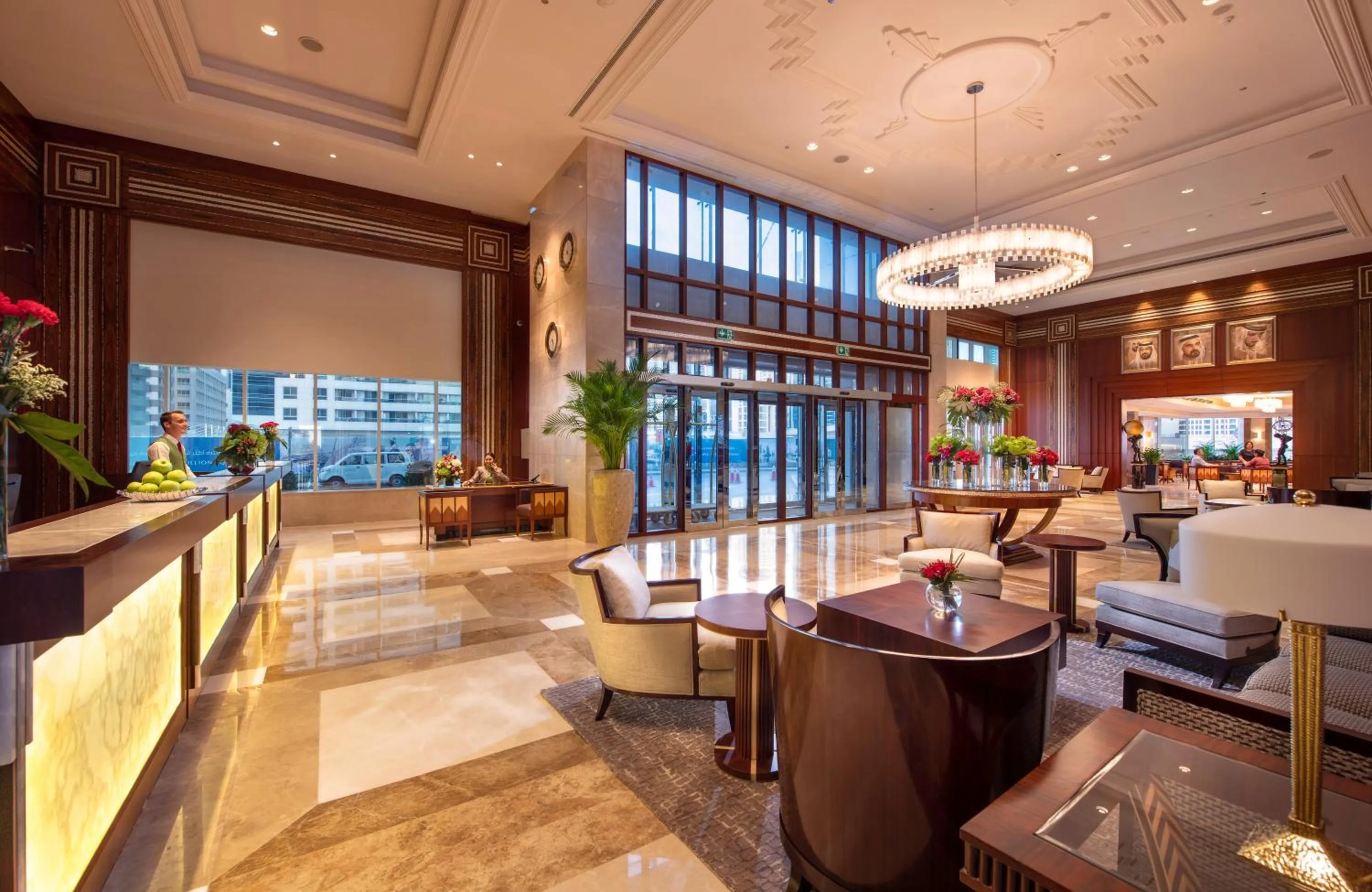 Lobby or reception in Stella Di Mare Dubai Marina Hotel