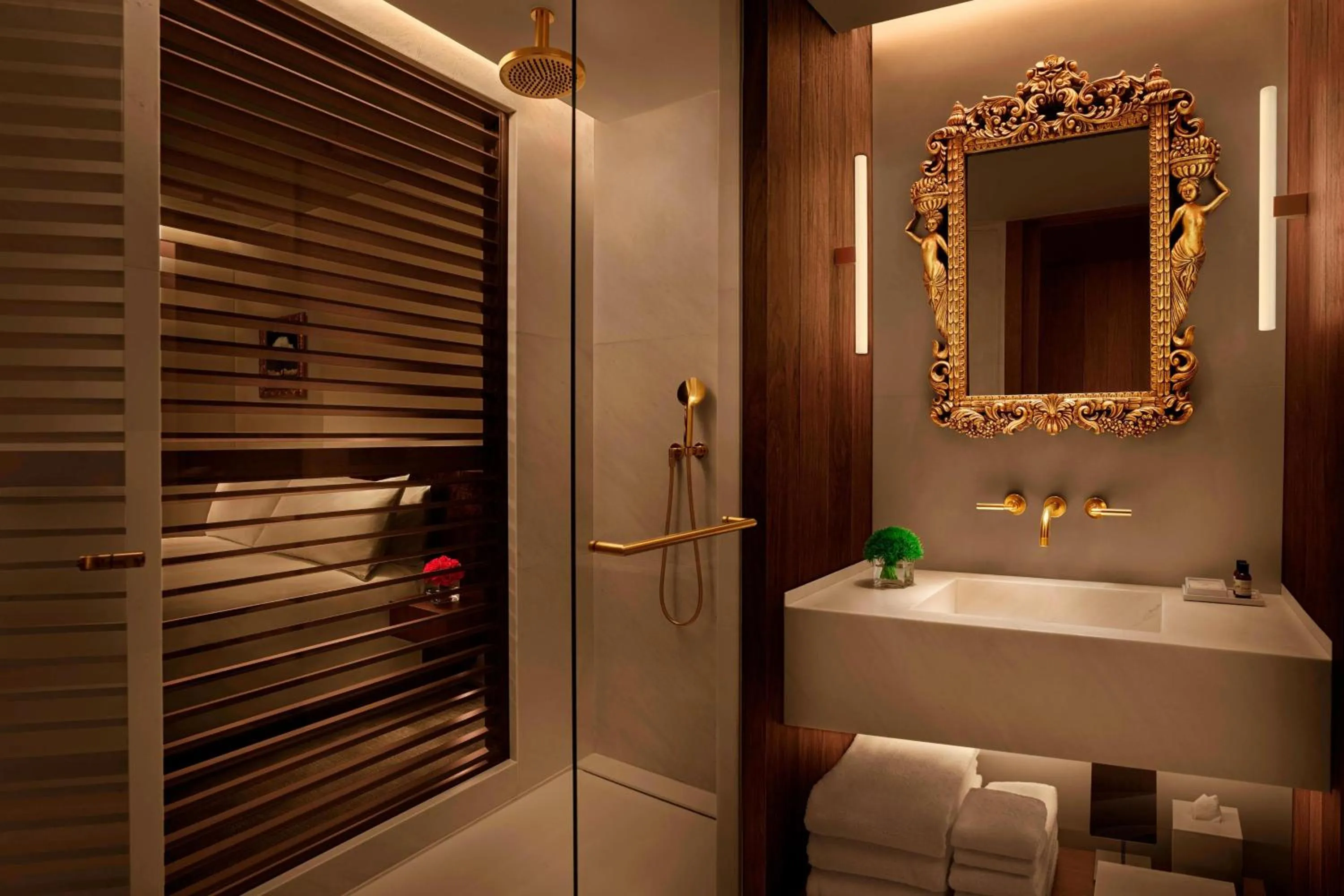 Bathroom in The Barcelona EDITION