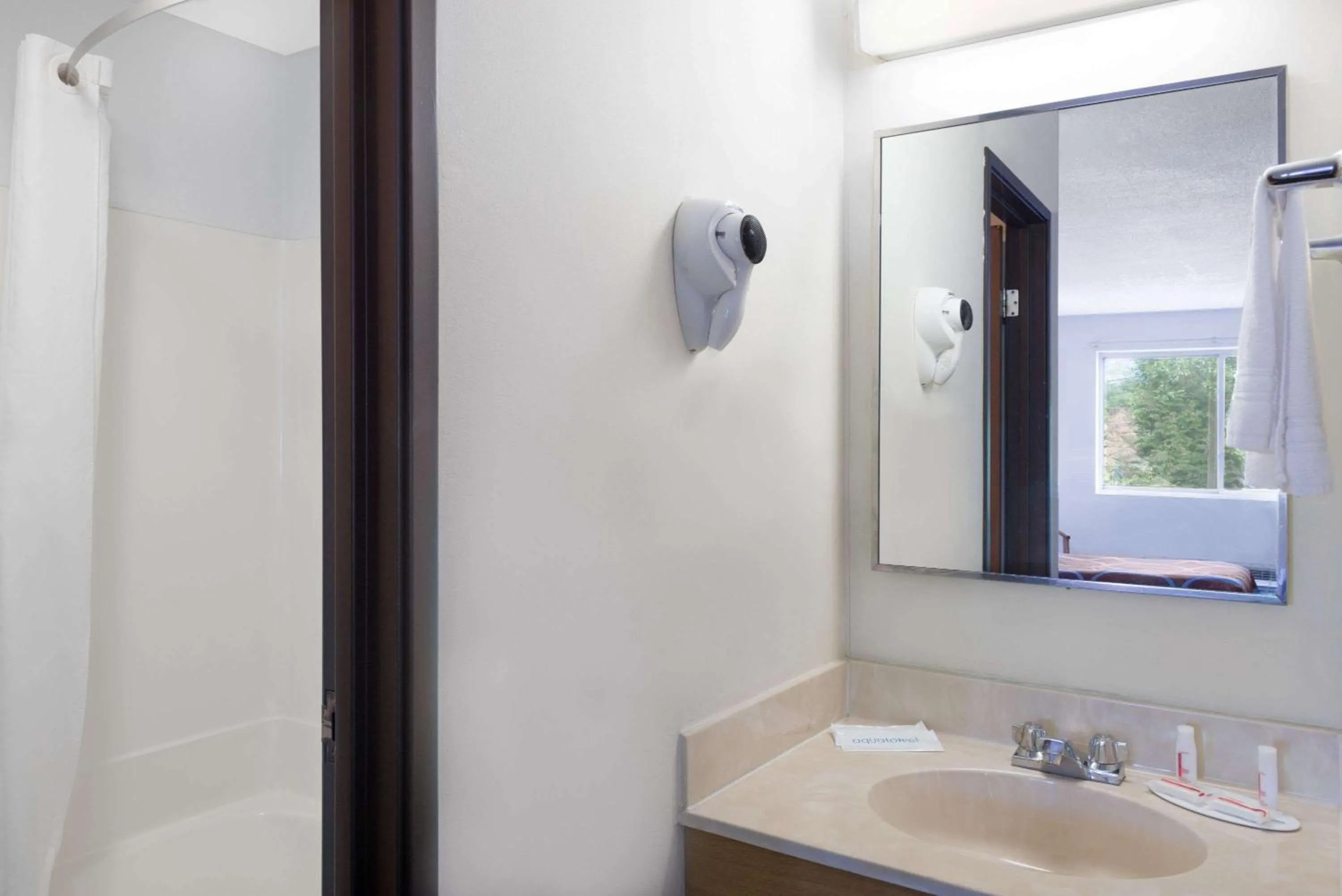 Bathroom in Super 8 by Wyndham Kingston