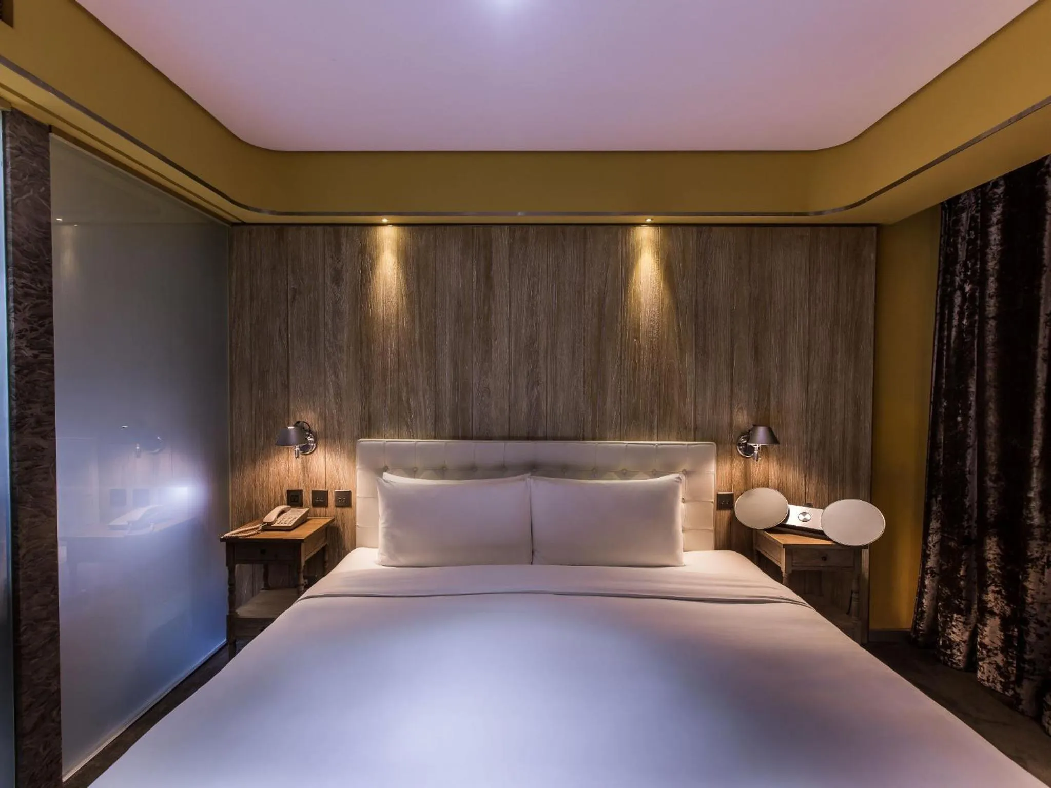 Bed in inhouse Hotel