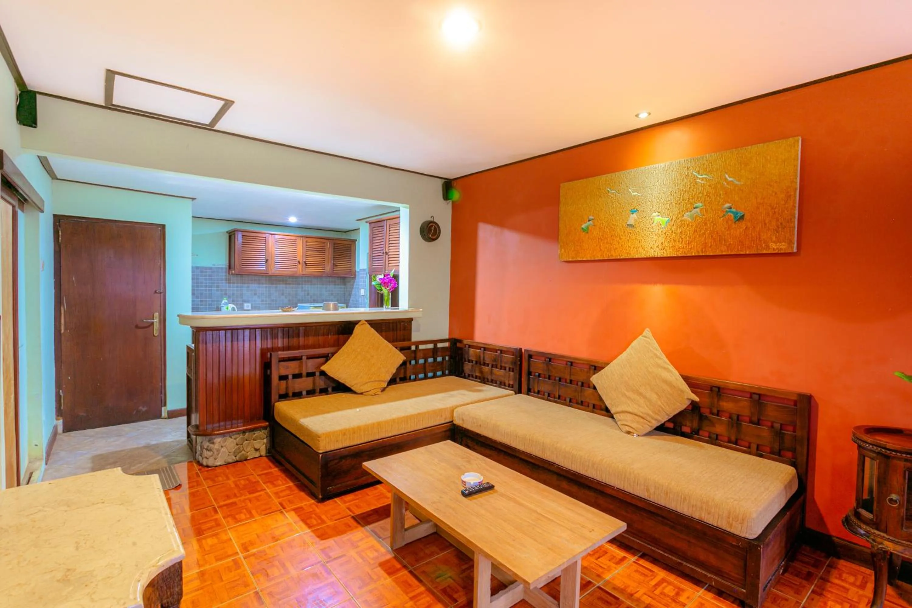 Bed in Pacung Indah Hotel & Restaurant by ecommerceloka