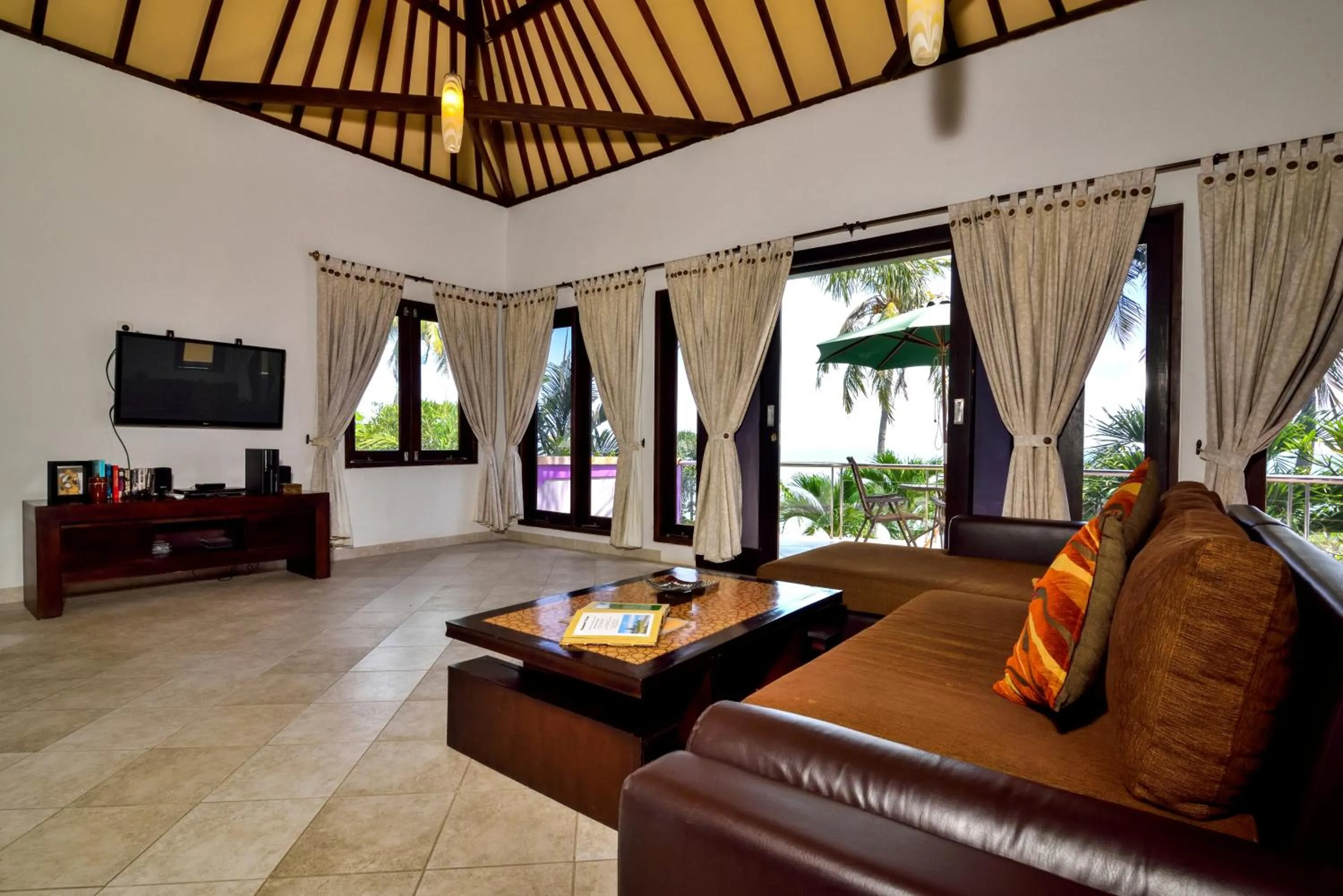 Living room in Dolphin Beach Bali