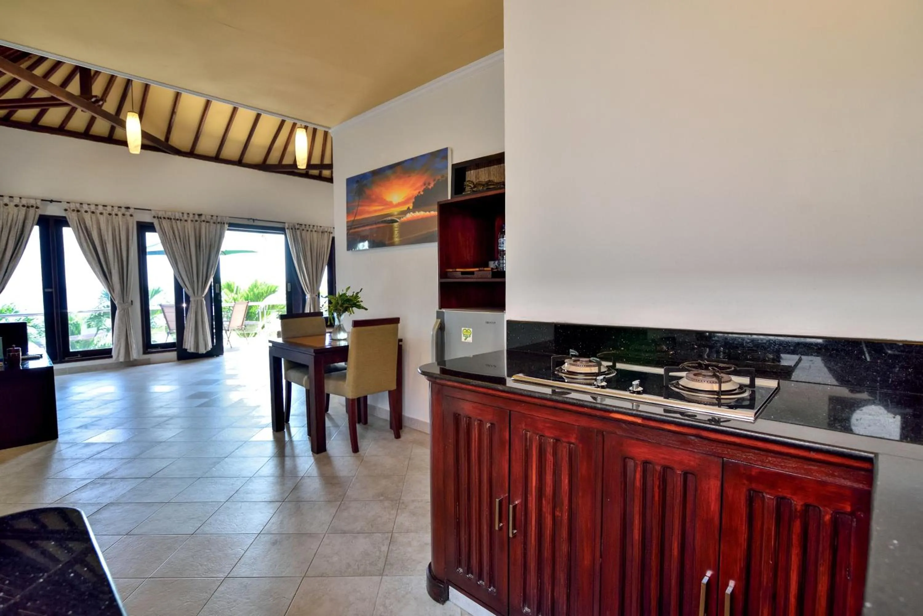 Kitchen or kitchenette in Dolphin Beach Bali
