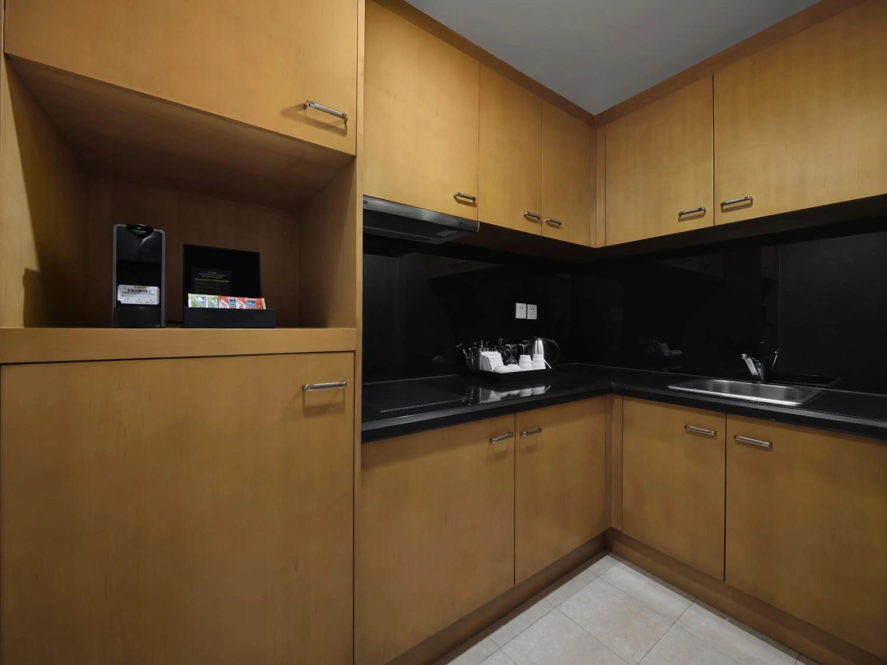 Kitchen or kitchenette in DoubleTree by Hilton Shanghai Pudong