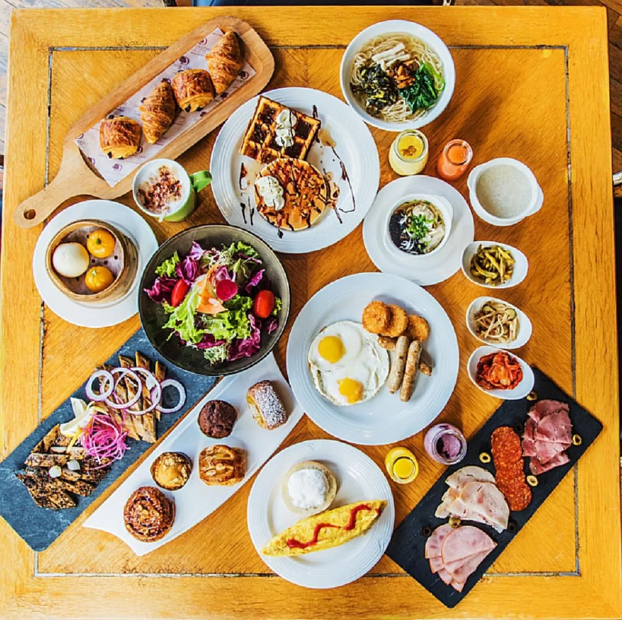 Breakfast in DoubleTree by Hilton Shanghai Pudong