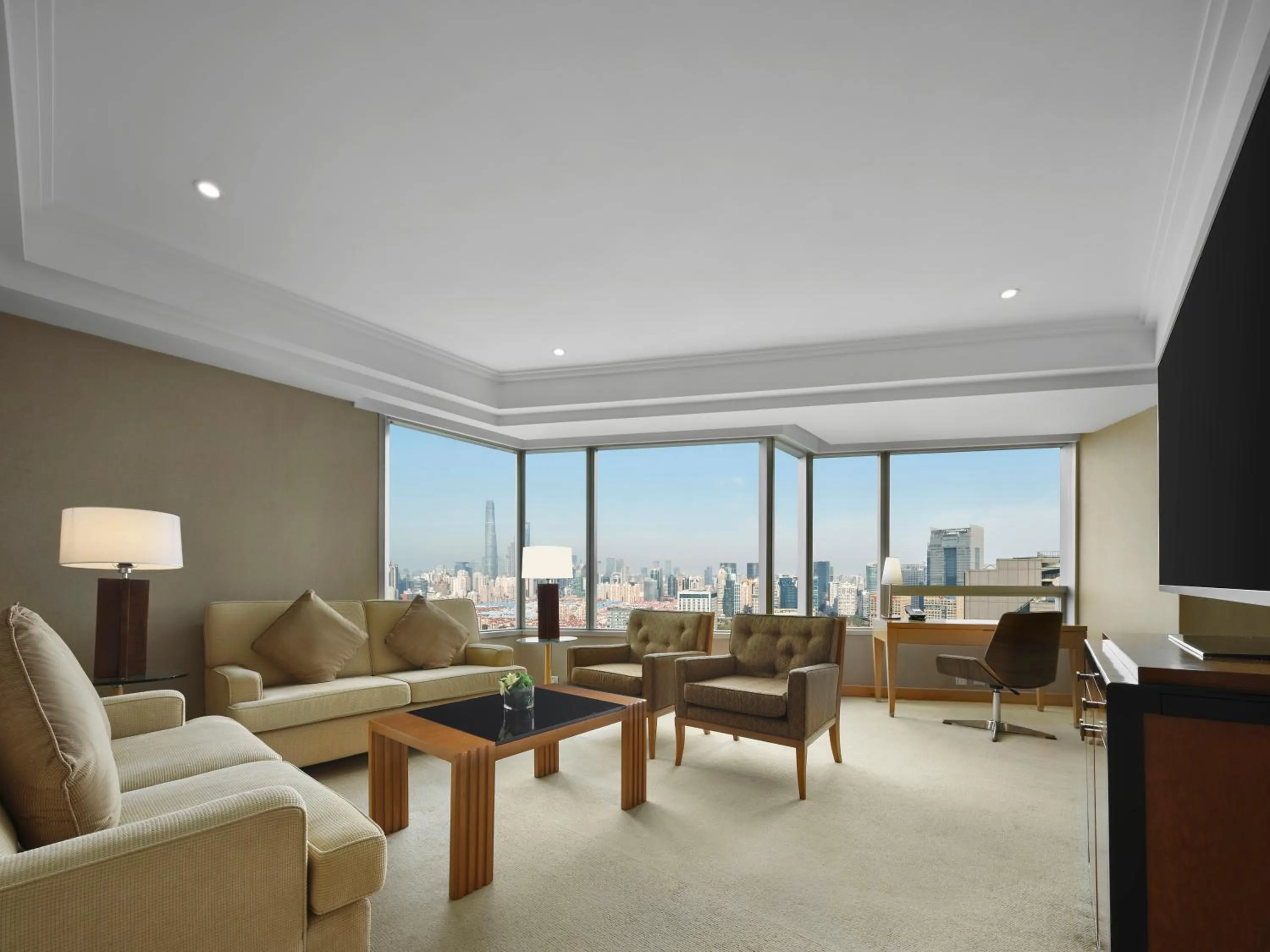 Living room in DoubleTree by Hilton Shanghai Pudong