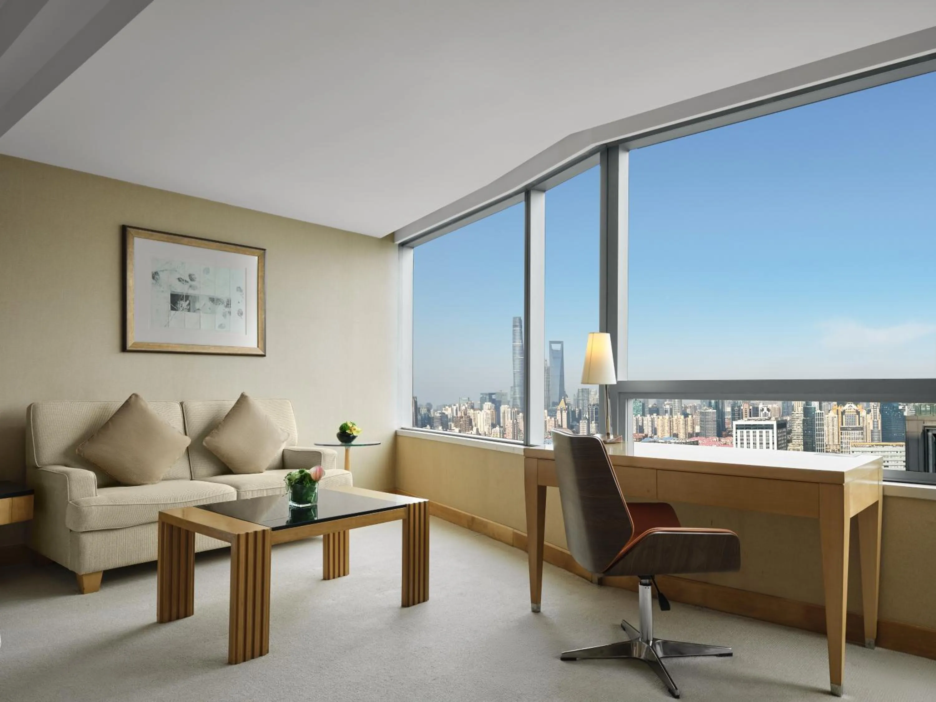 Seating area in DoubleTree by Hilton Shanghai Pudong