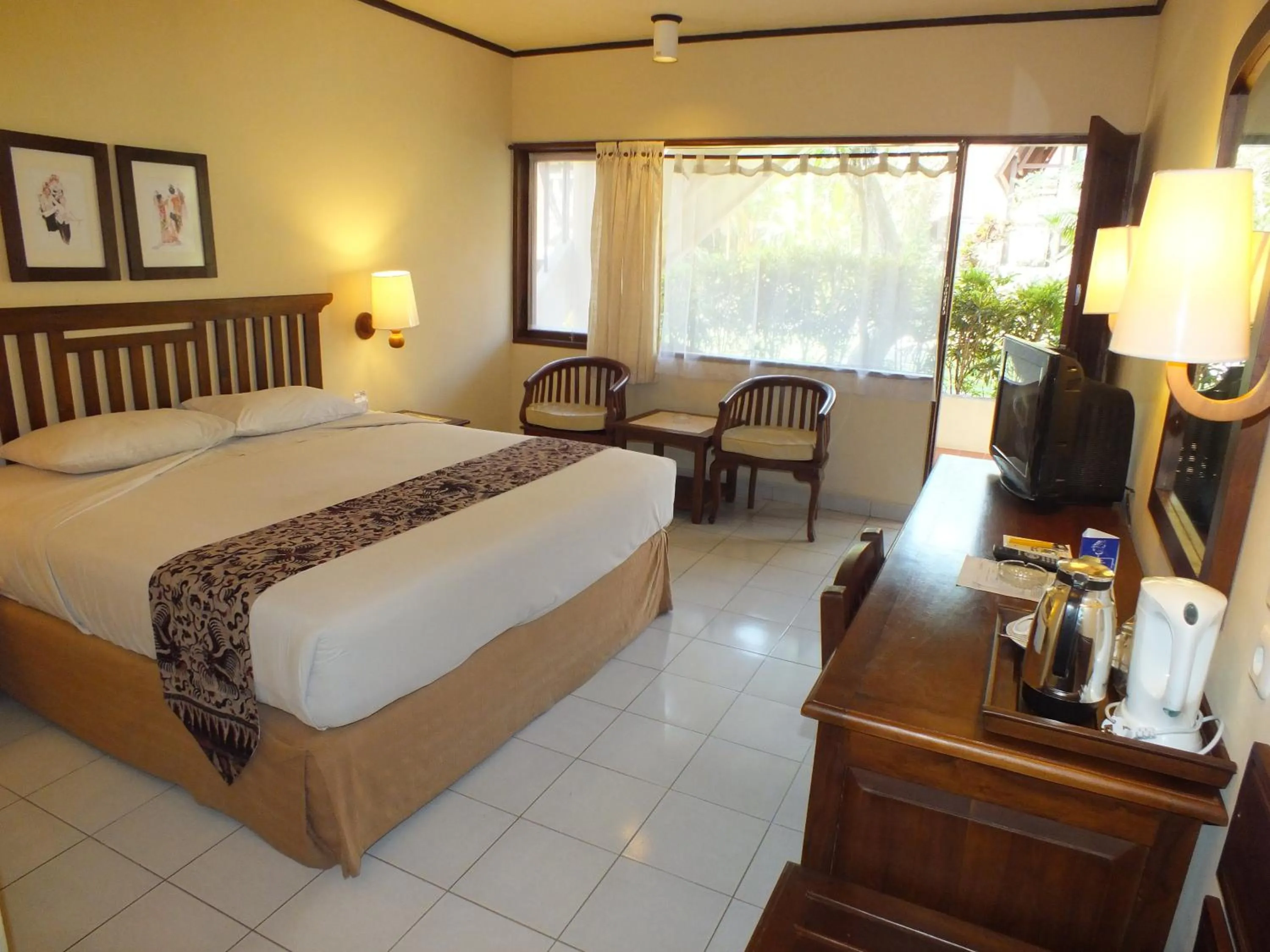 Photo of the whole room, Bed in Besakih Beach Hotel
