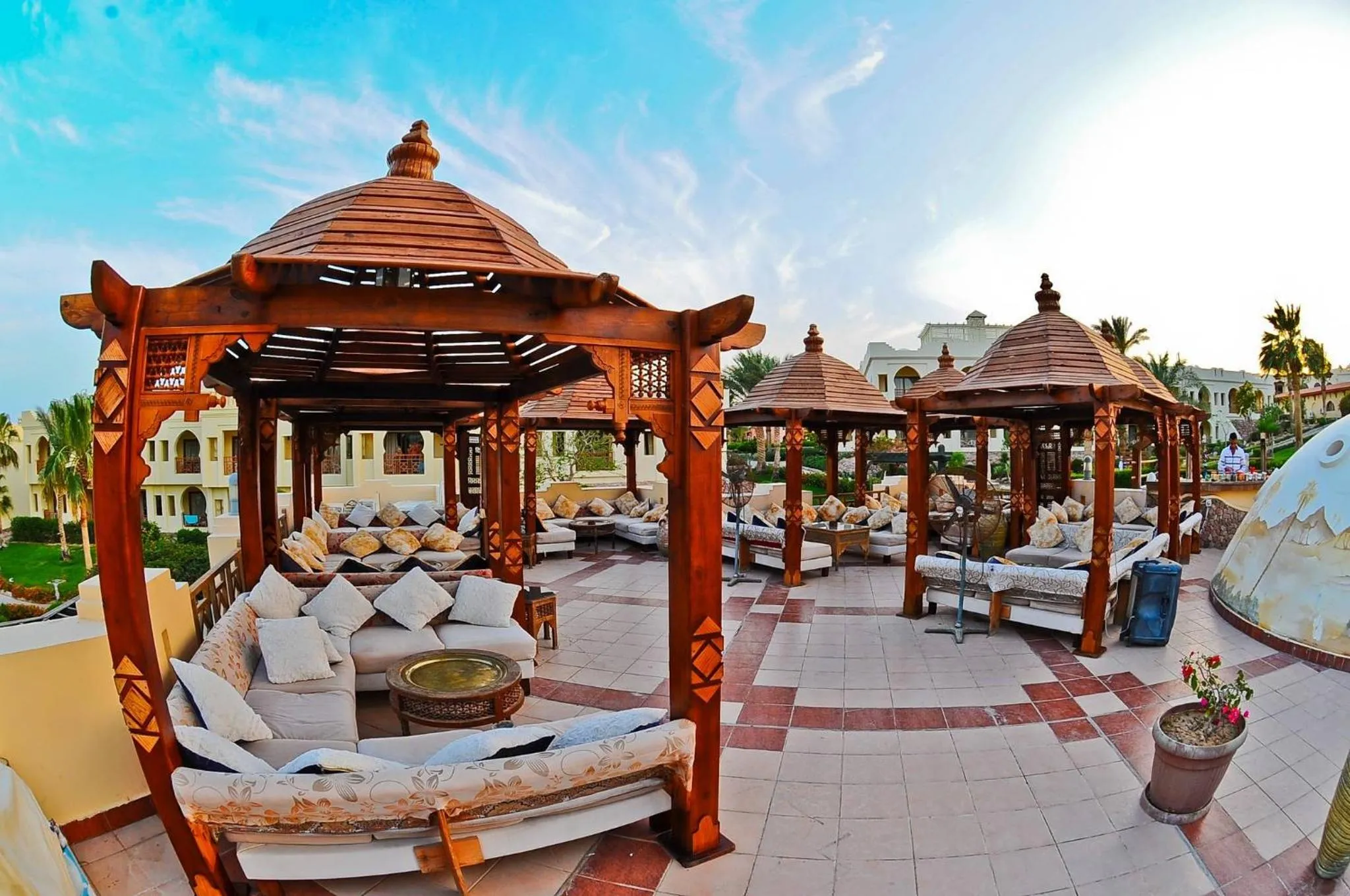 Patio in Charmillion Club Resort
