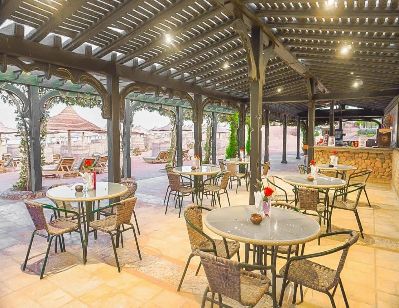 Beach in Charmillion Club Resort