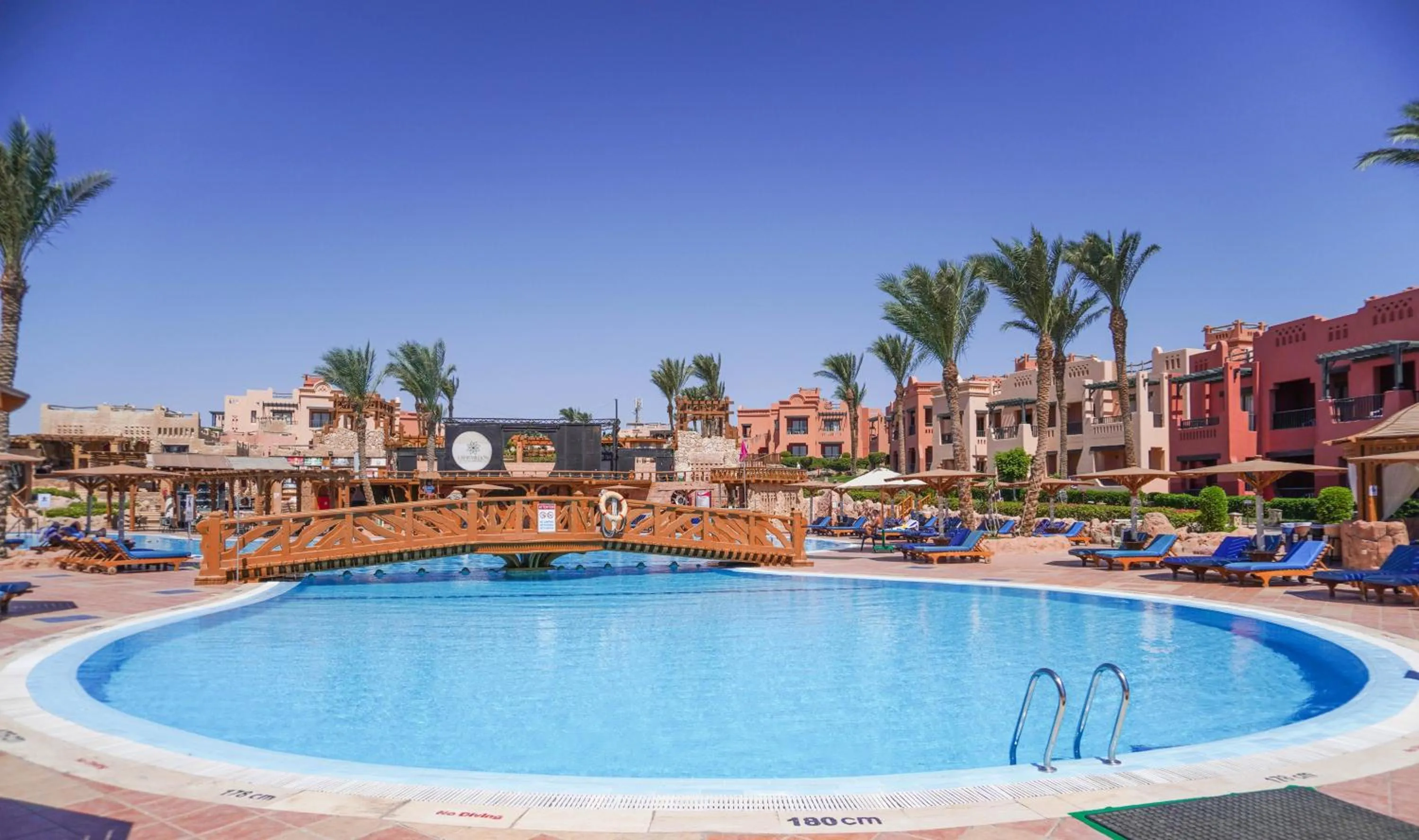 Swimming pool in Charmillion Sea Life Resort
