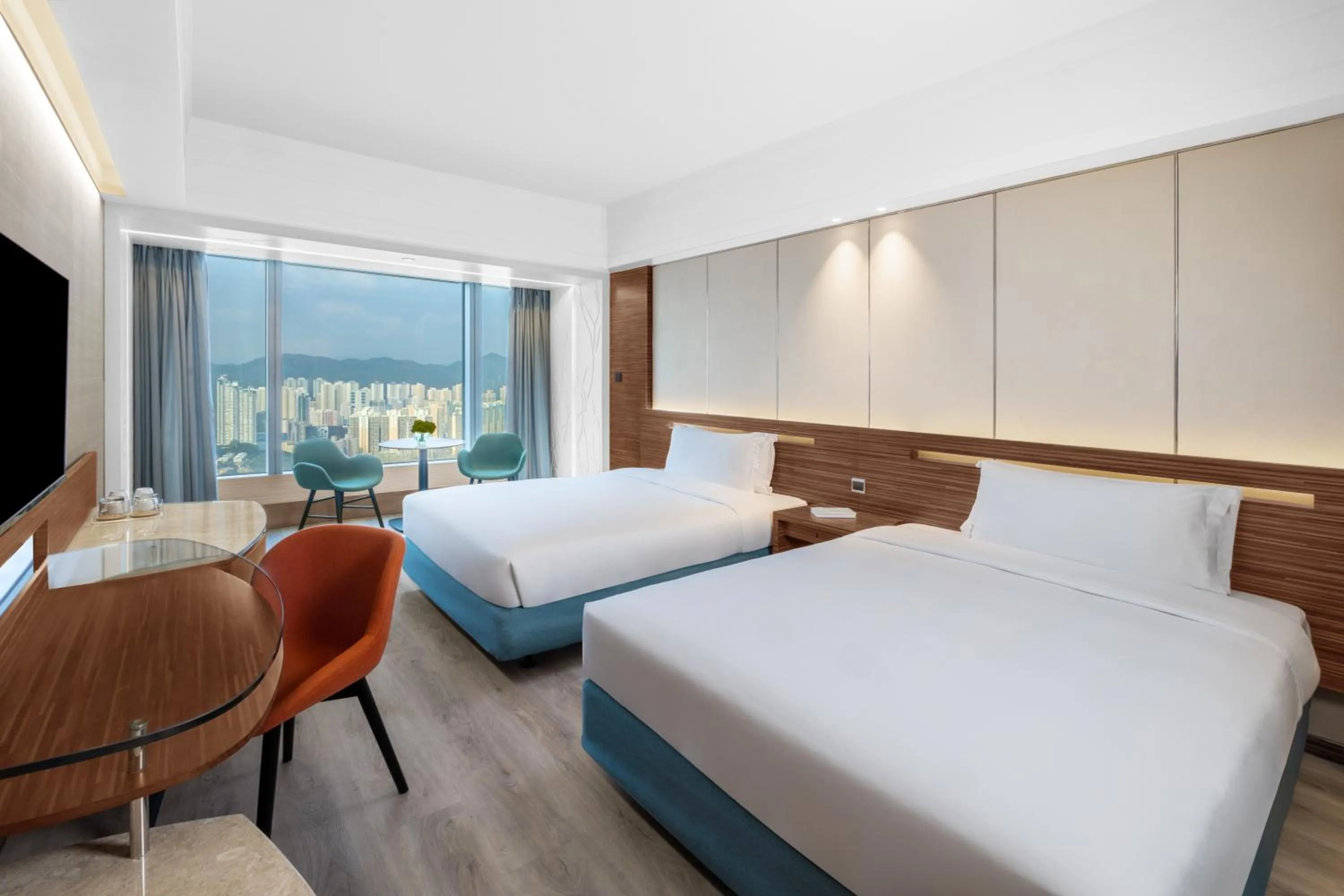 Bed in Nina Hotel Tsuen Wan West