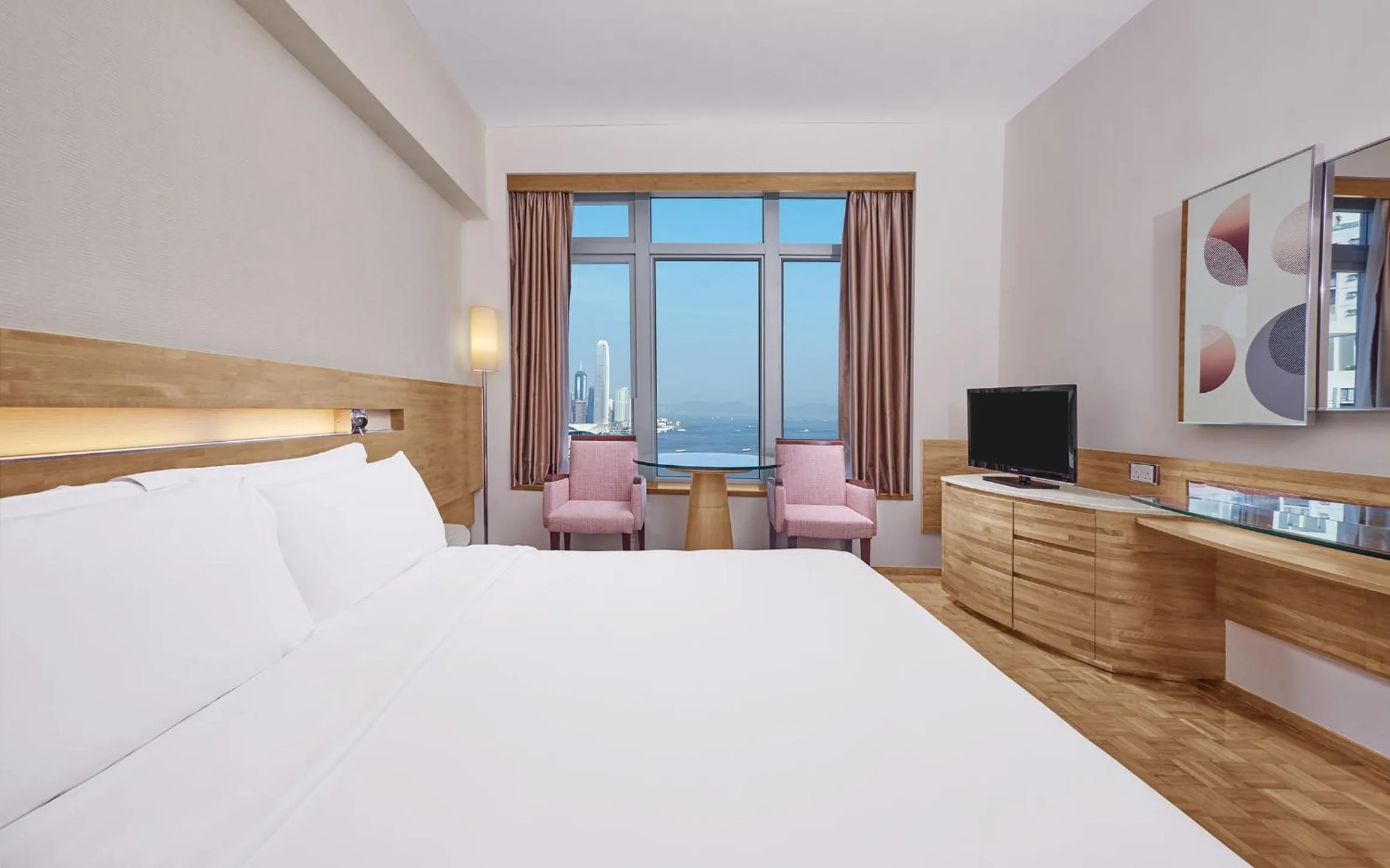 Bed in Nina Hotel Causeway Bay