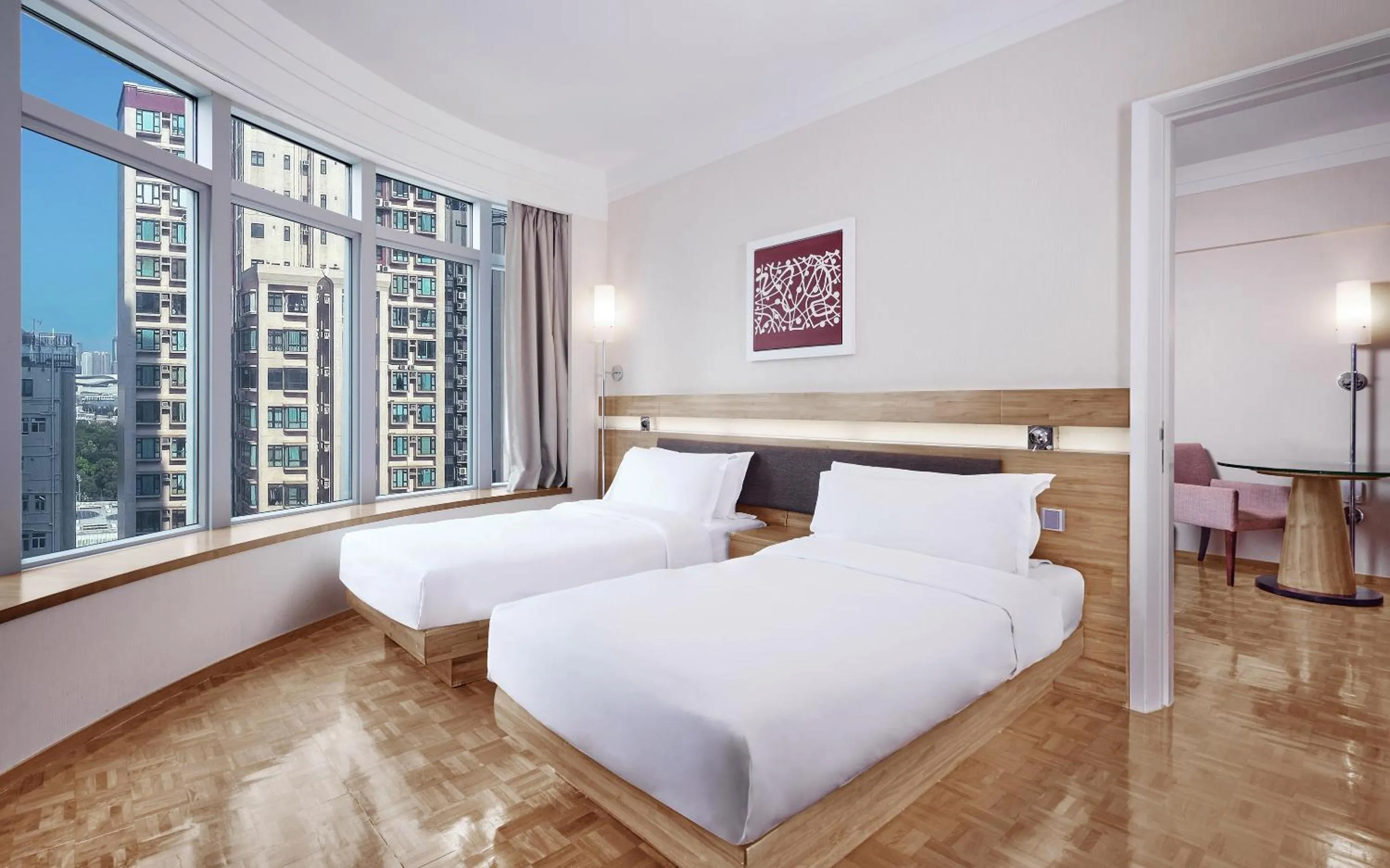Bed in Nina Hotel Causeway Bay