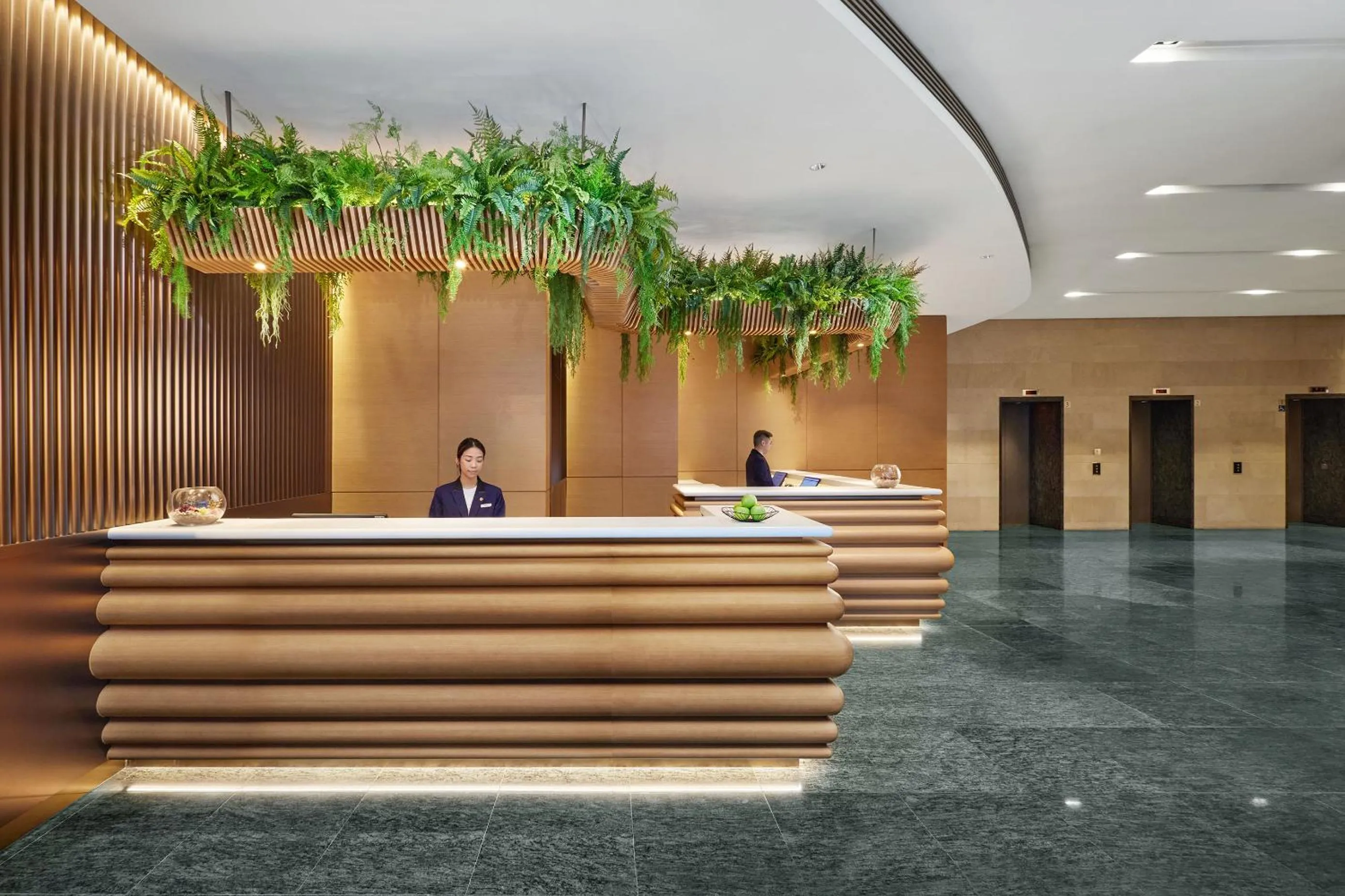 Lobby or reception in Nina Hotel Causeway Bay