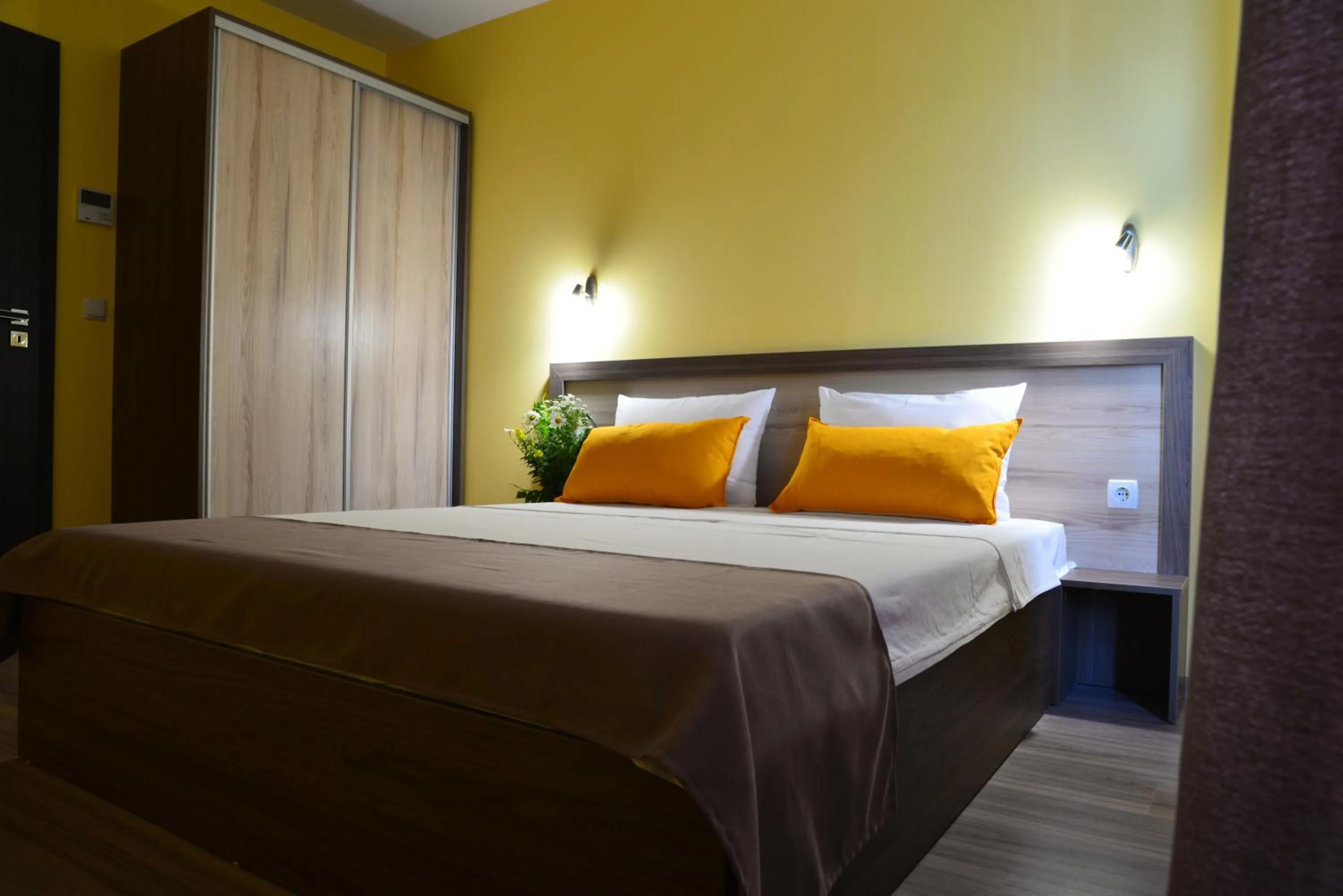 Bed in Visito Aparthouse