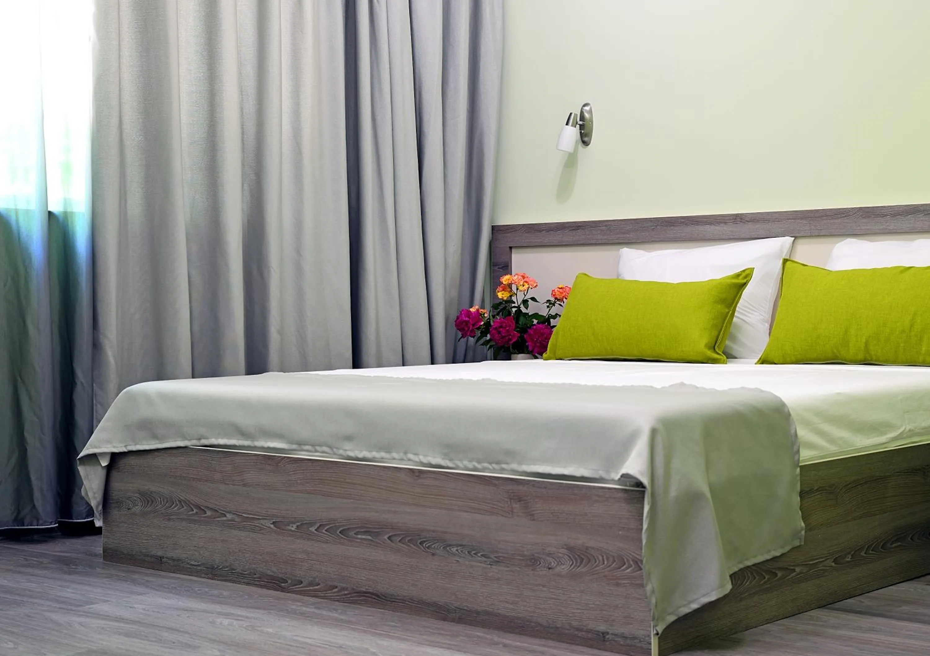 Bed in Visito Aparthouse