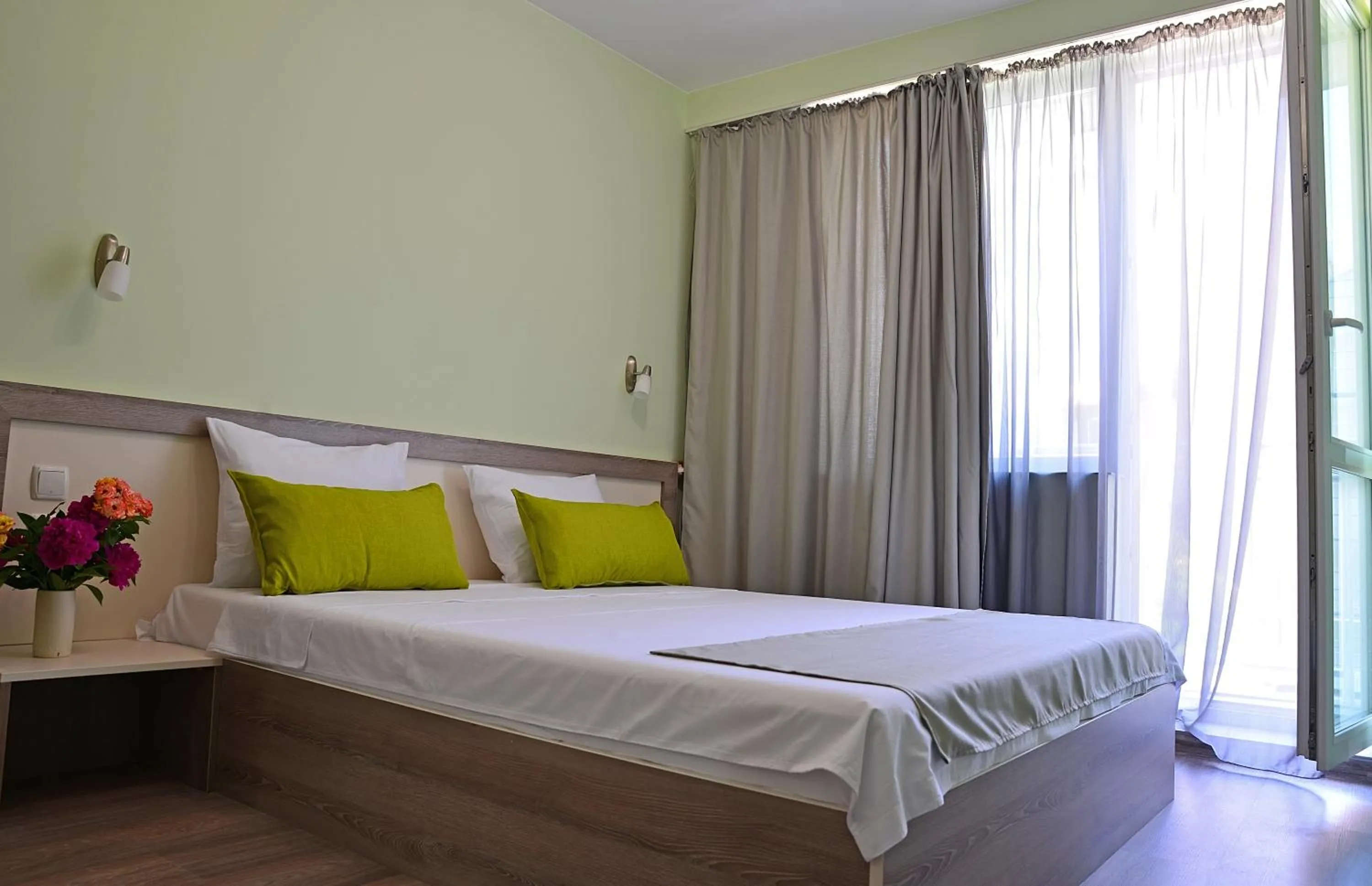 Bed in Visito Aparthouse