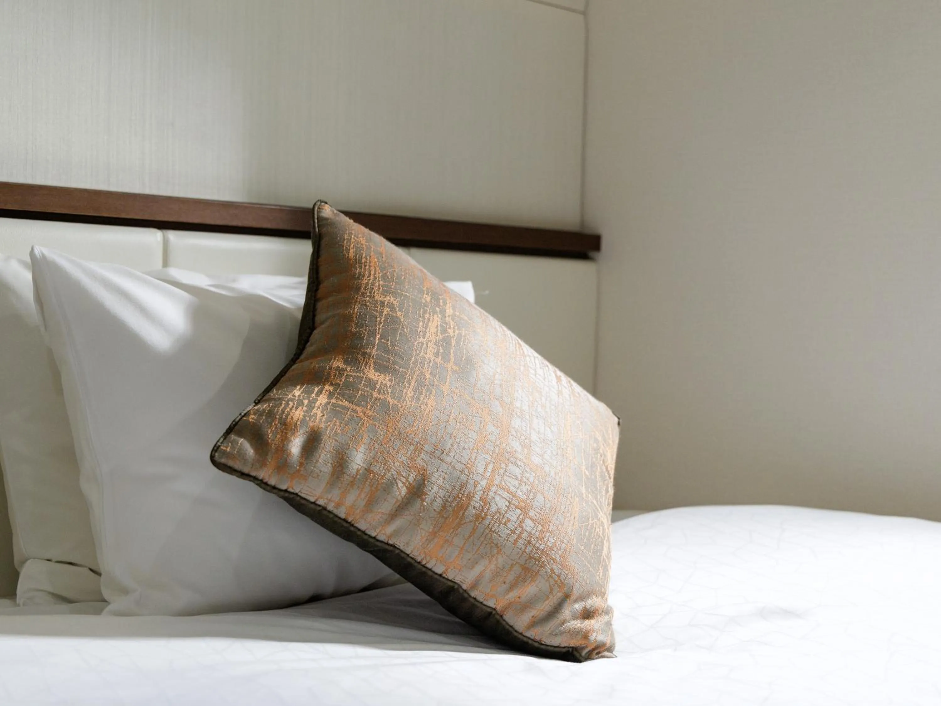 Bed in Solaria Nishitetsu Hotel Ginza