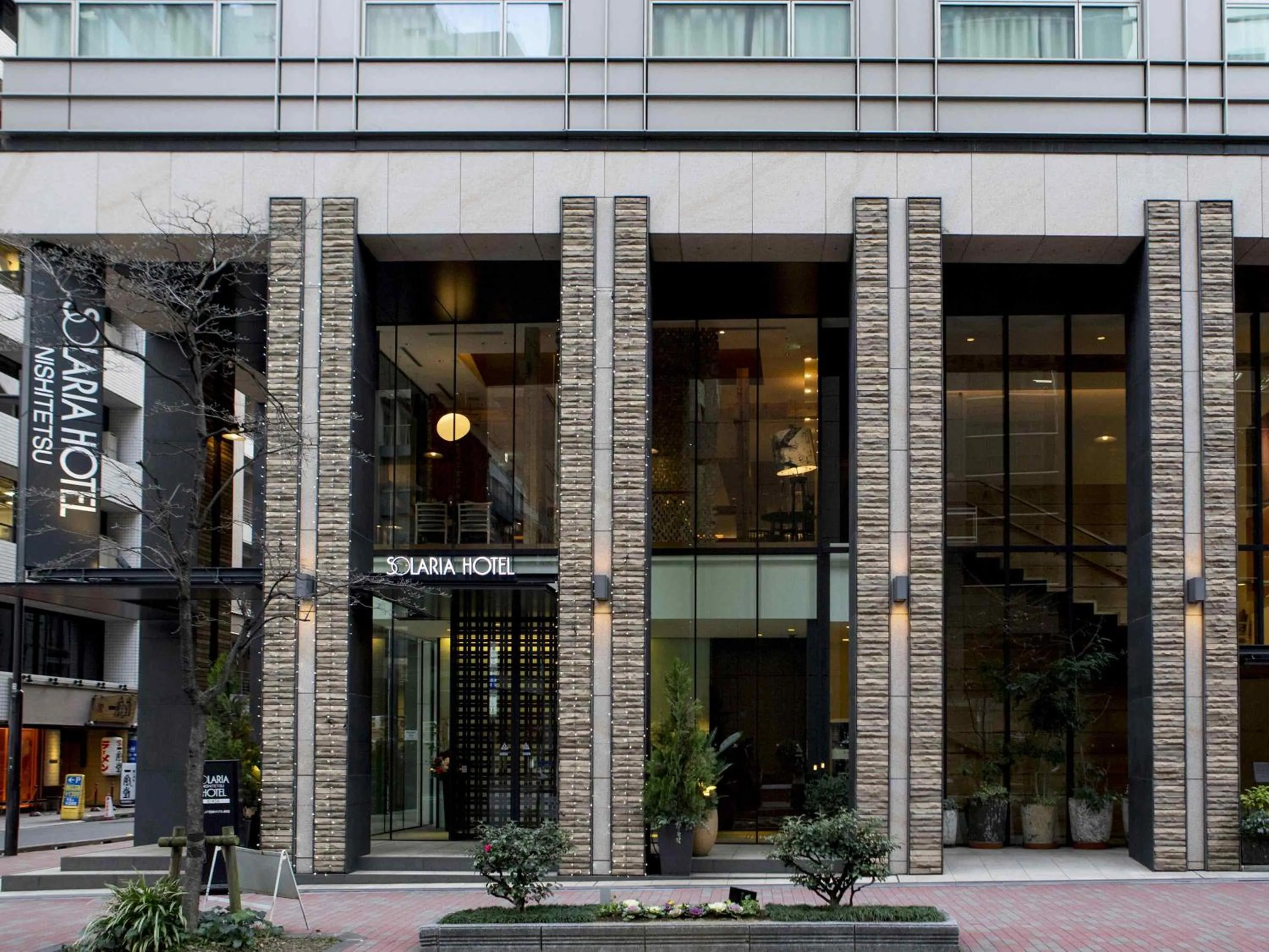 Property building in Solaria Nishitetsu Hotel Ginza