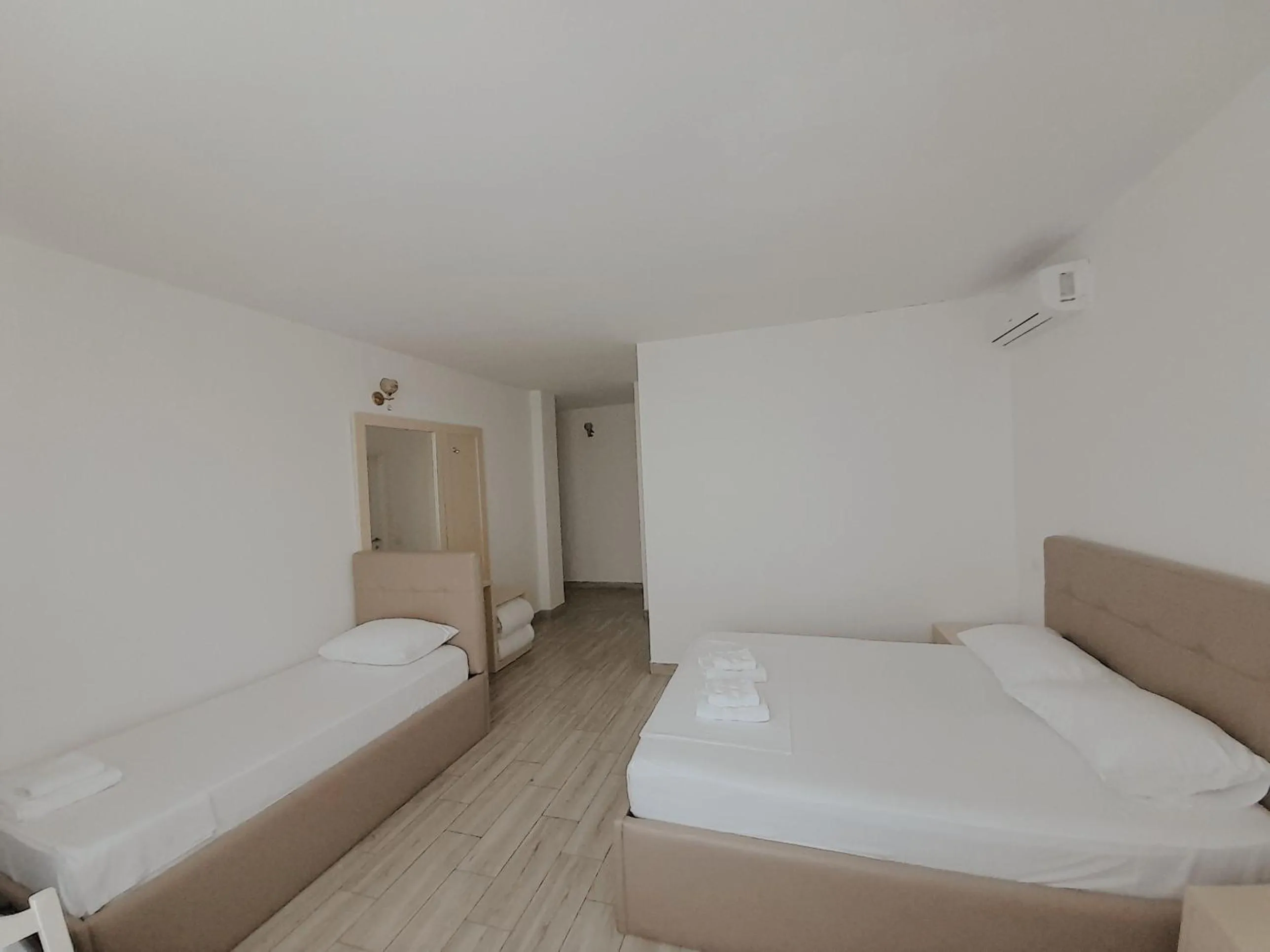 Bed in Hotel Restaurant Univers