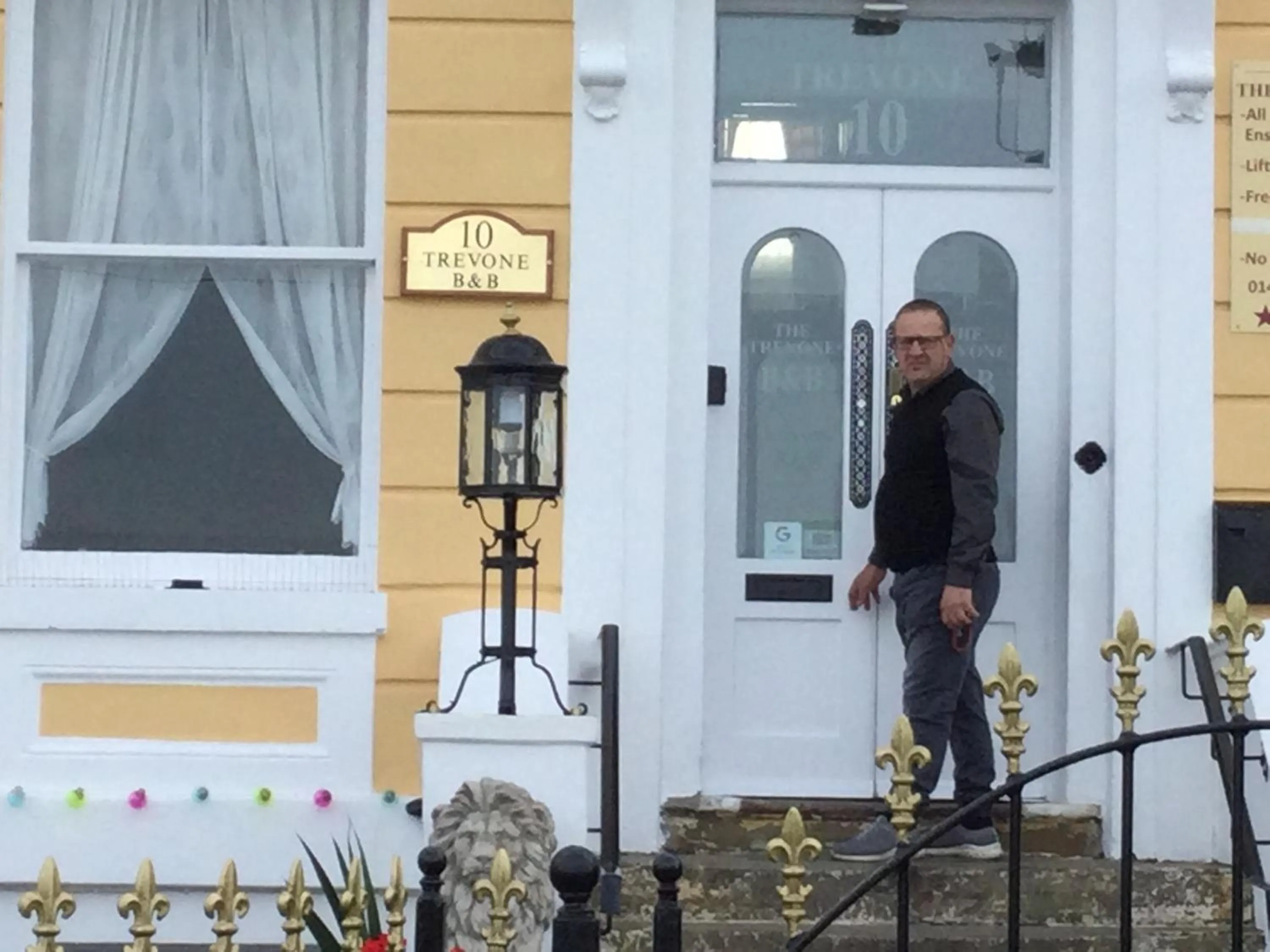 Facade/entrance in THE TREVONE, Llandudno