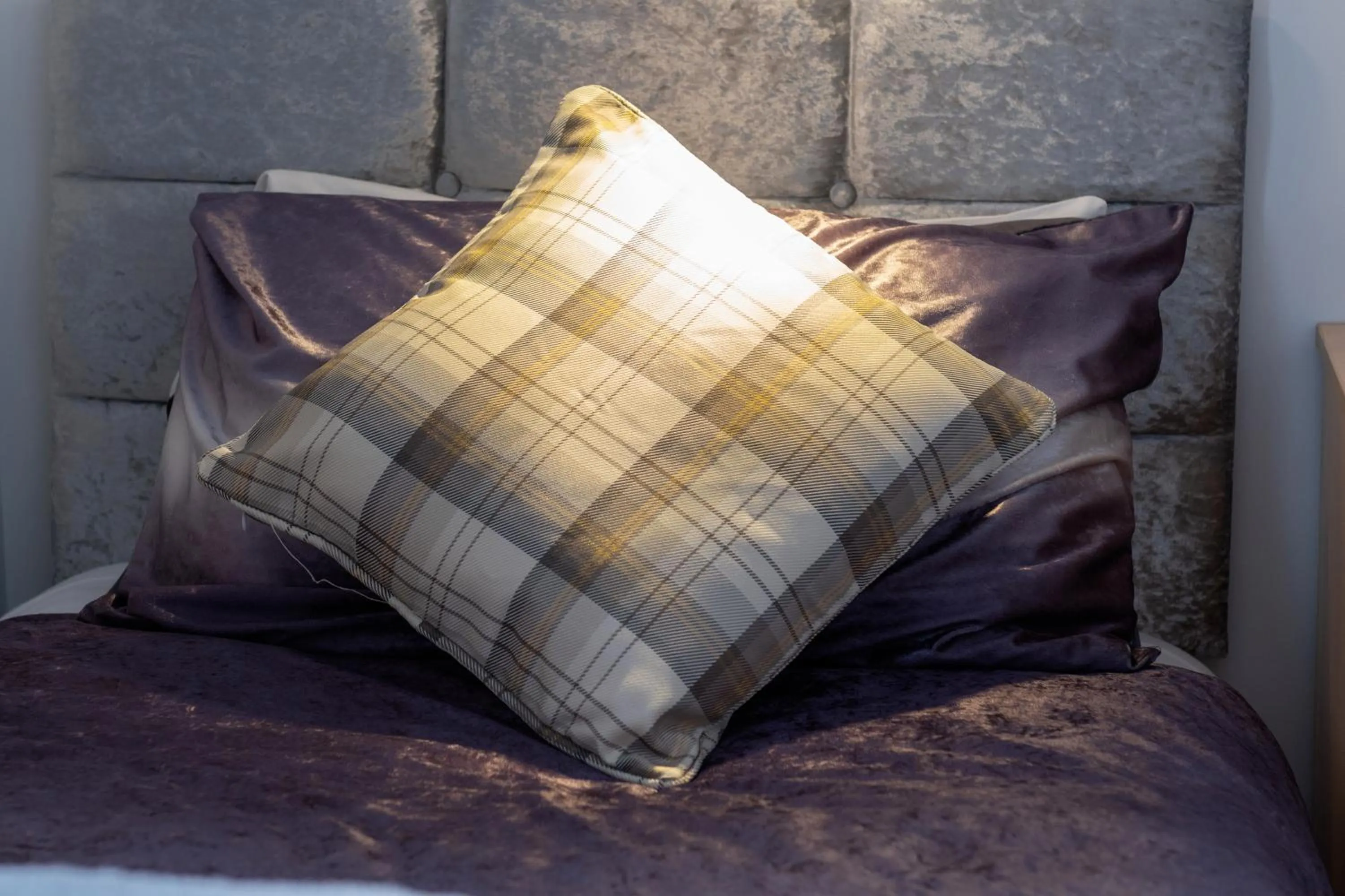 Decorative detail, Bed in THE TREVONE, Llandudno