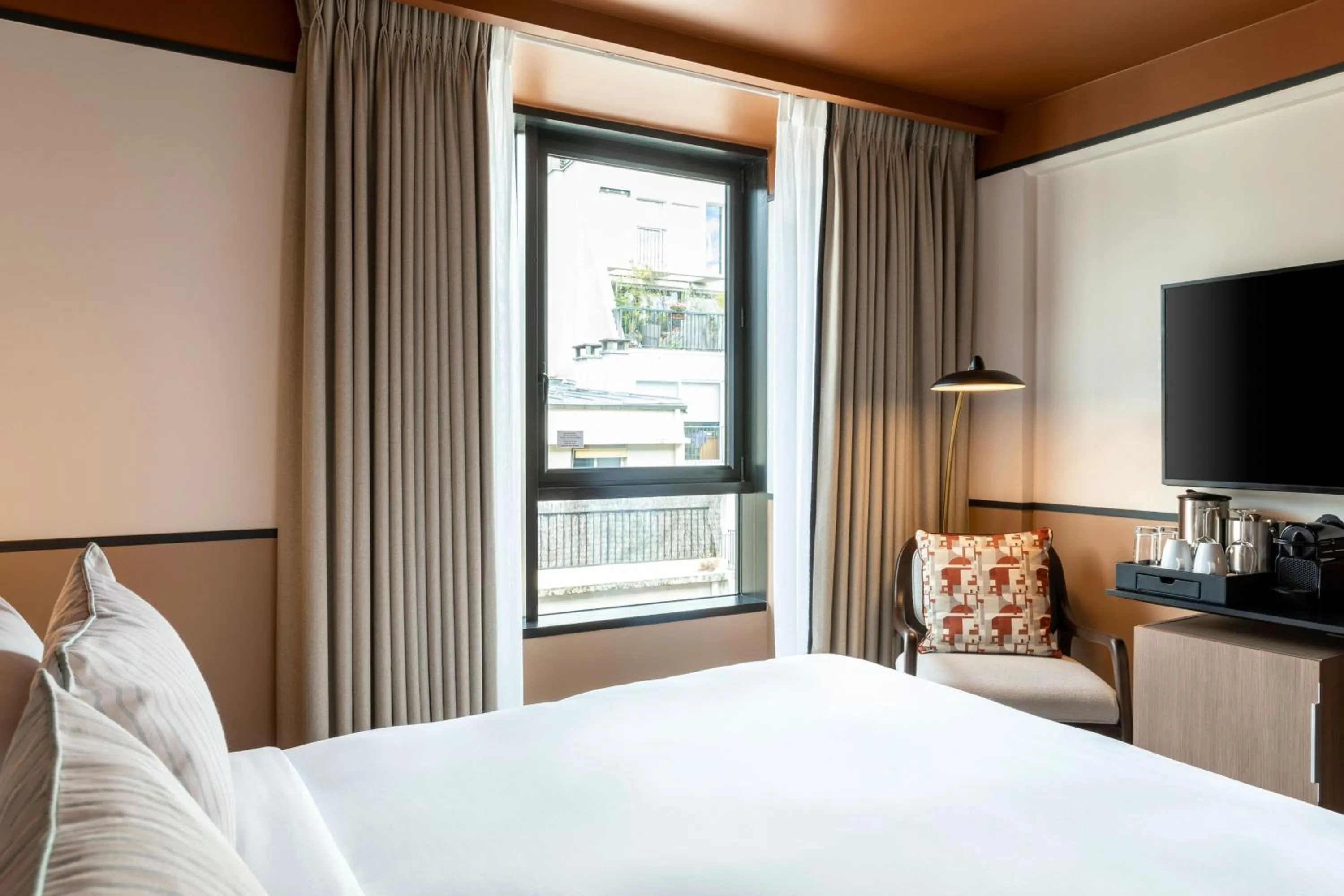 Photo of the whole room, Bed in Le Parchamp, a Tribute Portfolio Hotel, Paris Boulogne