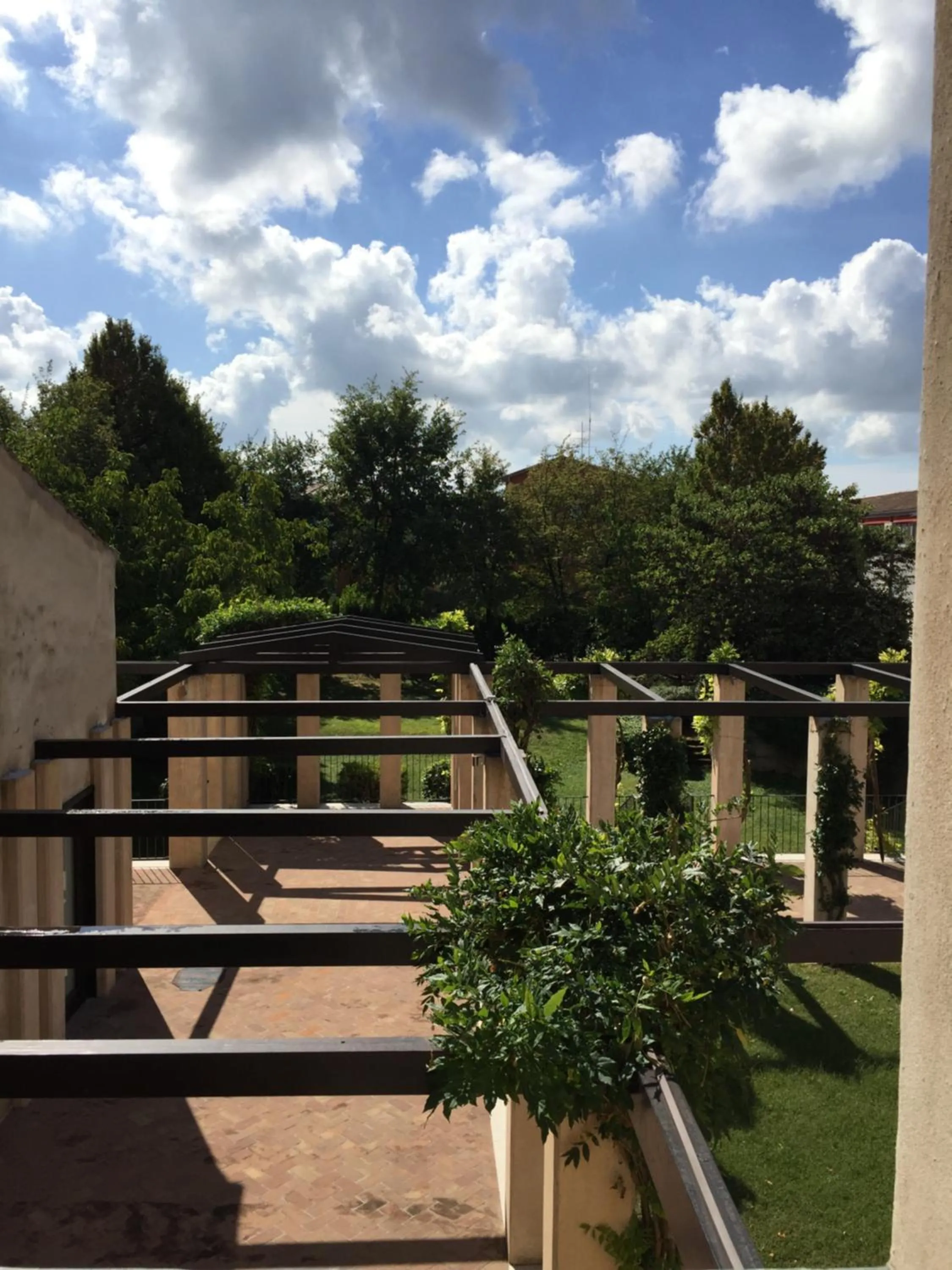 Garden view in Ca' Bert Villa dei Glicini B&B