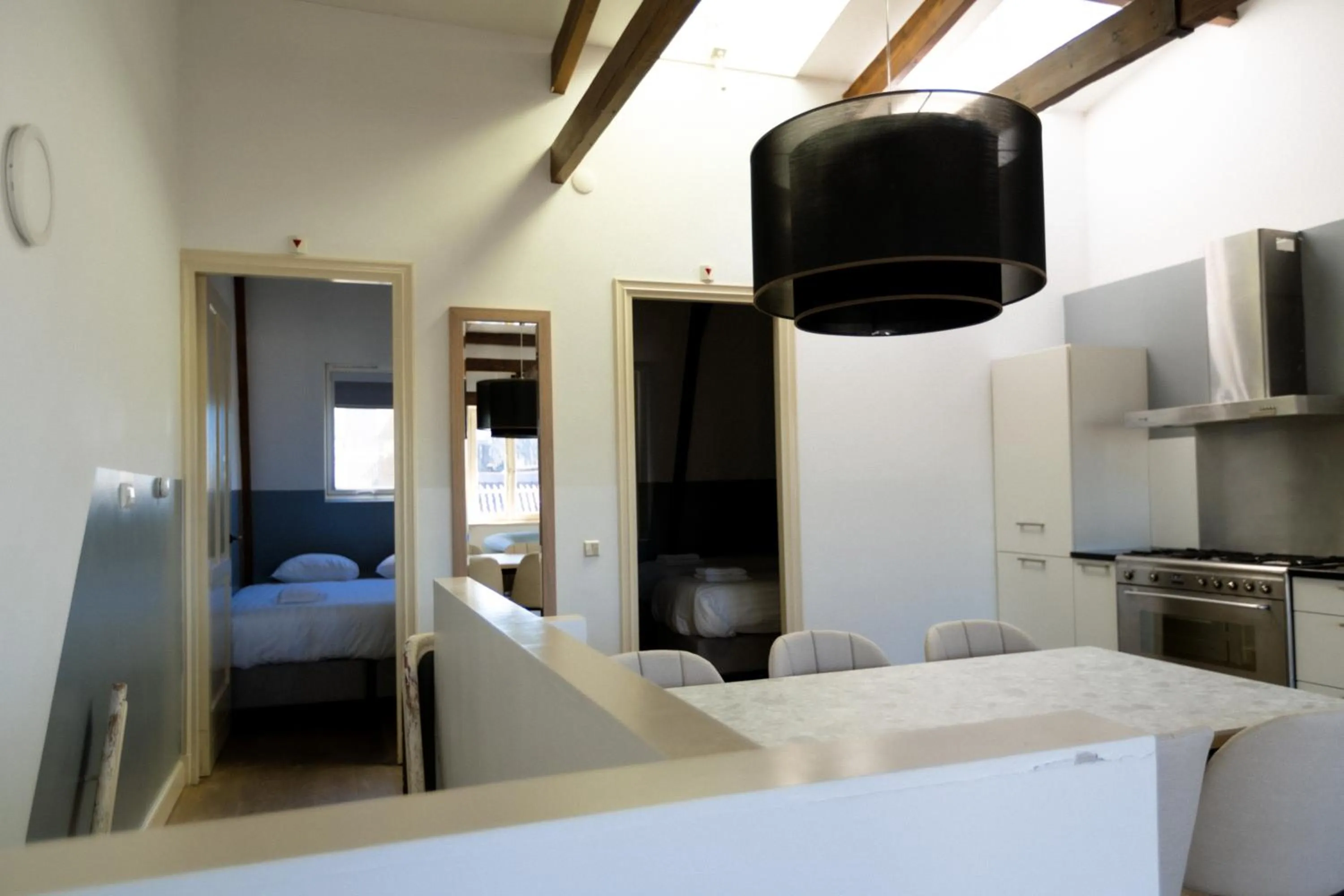 View (from property/room), Bed in Plantage Hortus Apartments