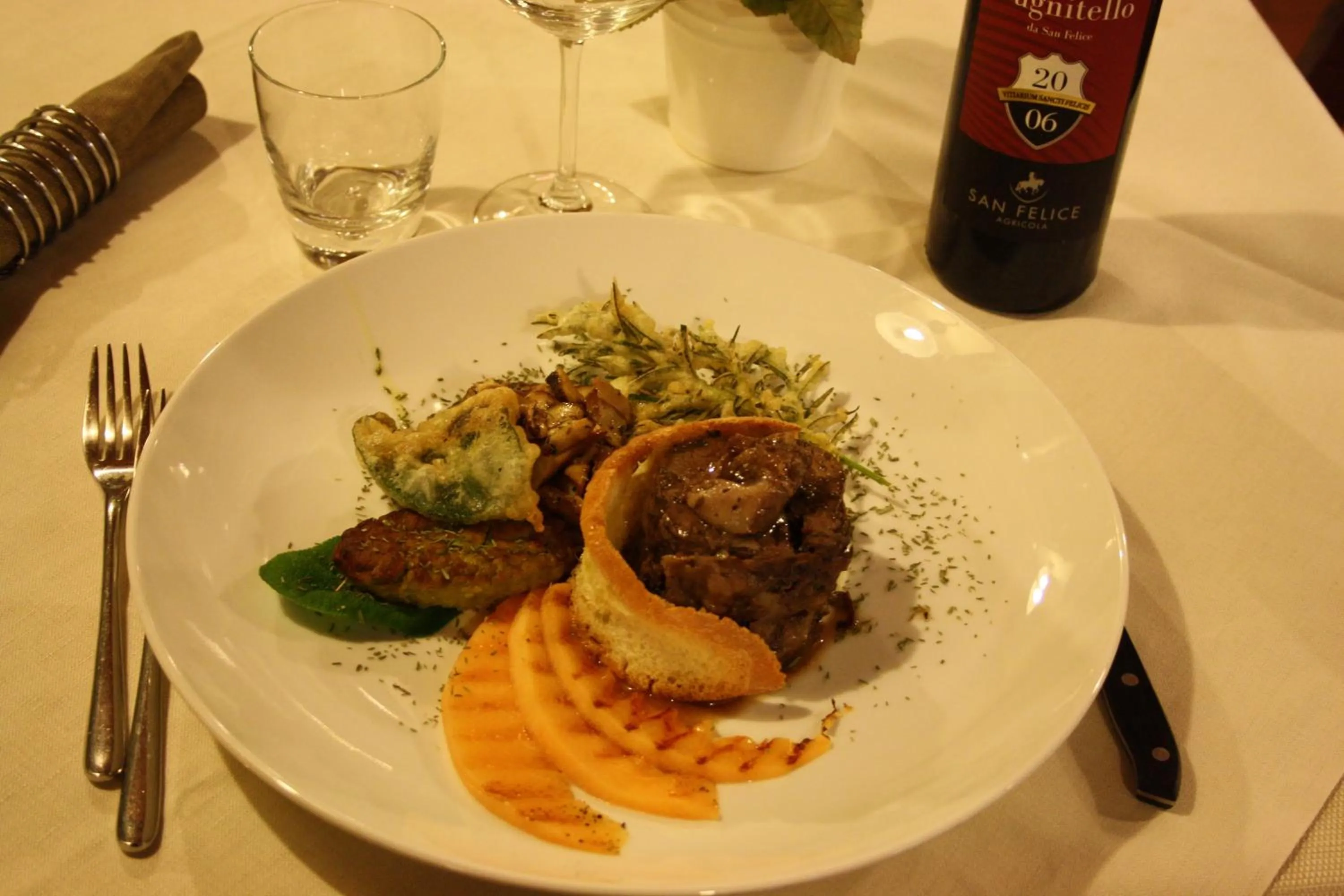 Food close-up in Locanda San Barnaba