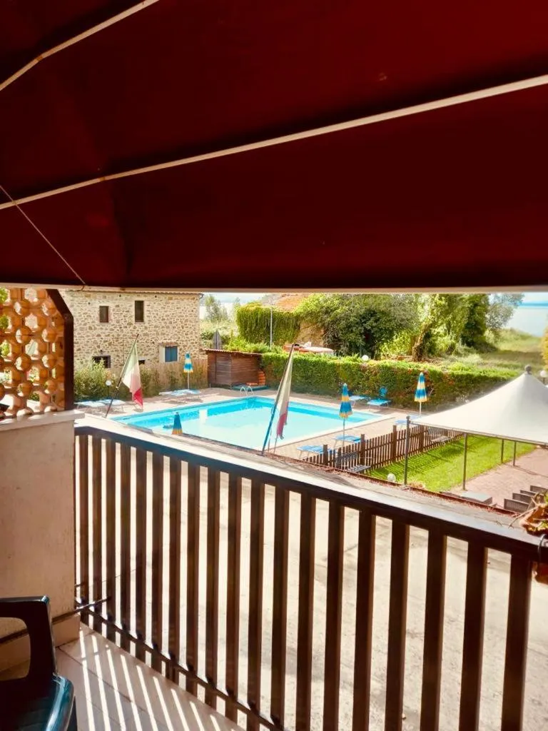 Patio in Hotel Torricella