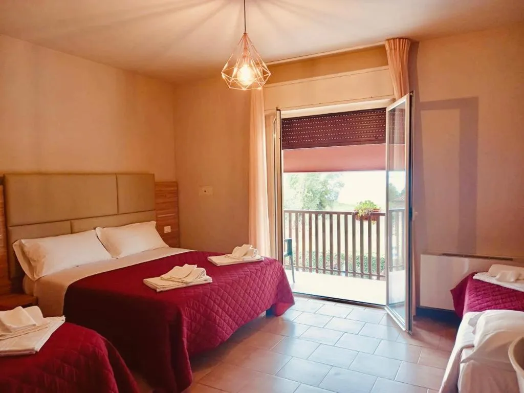 Bedroom, Bed in Hotel Torricella