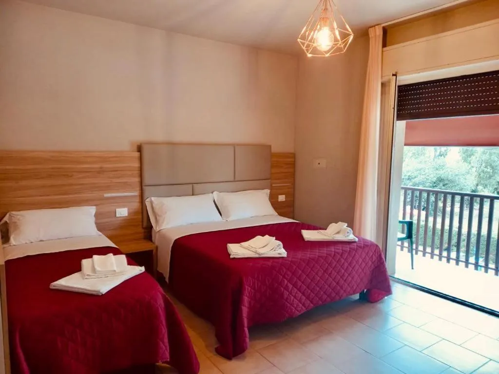 Bed in Hotel Torricella