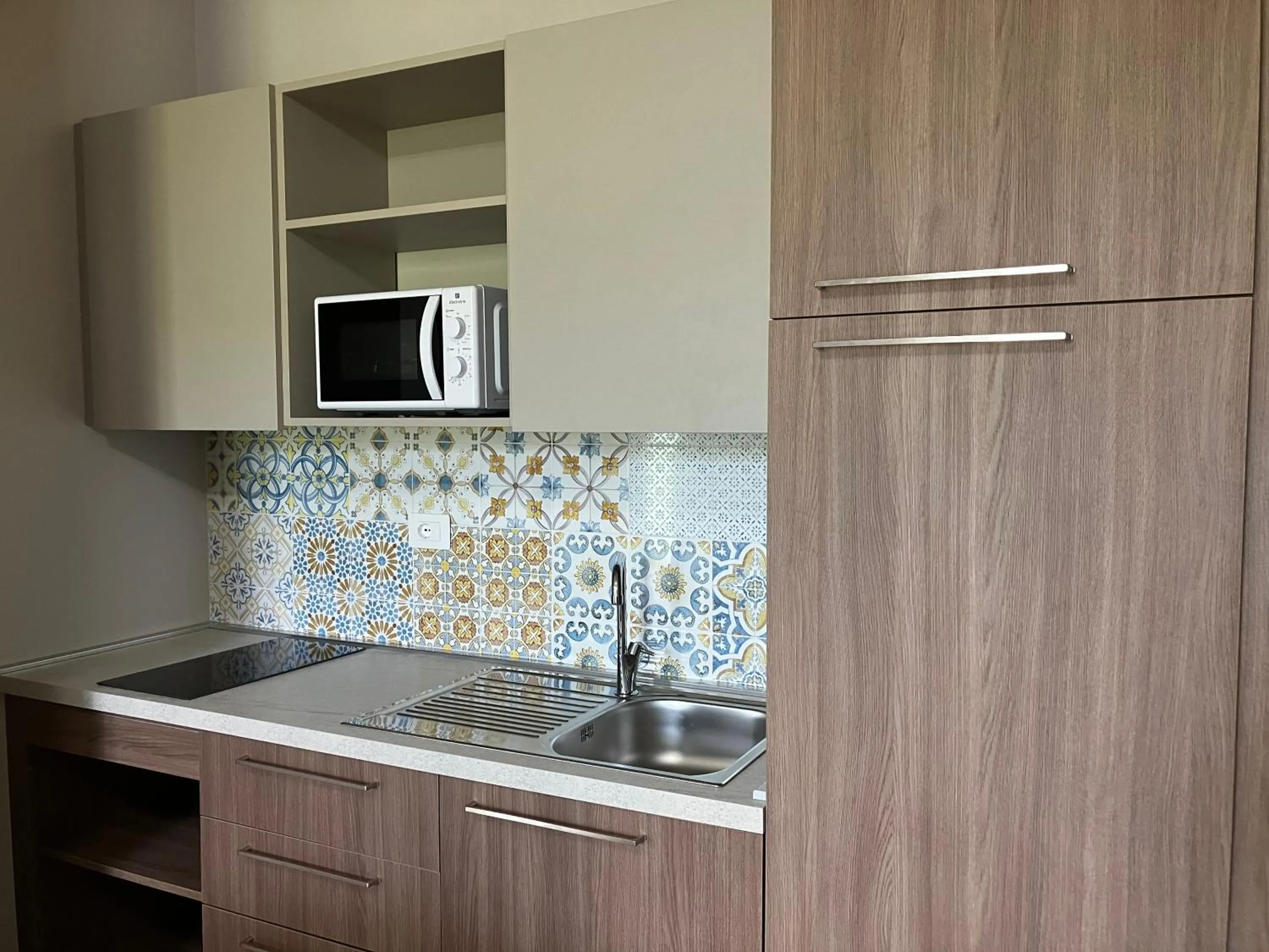Kitchen or kitchenette in Hotel Torricella