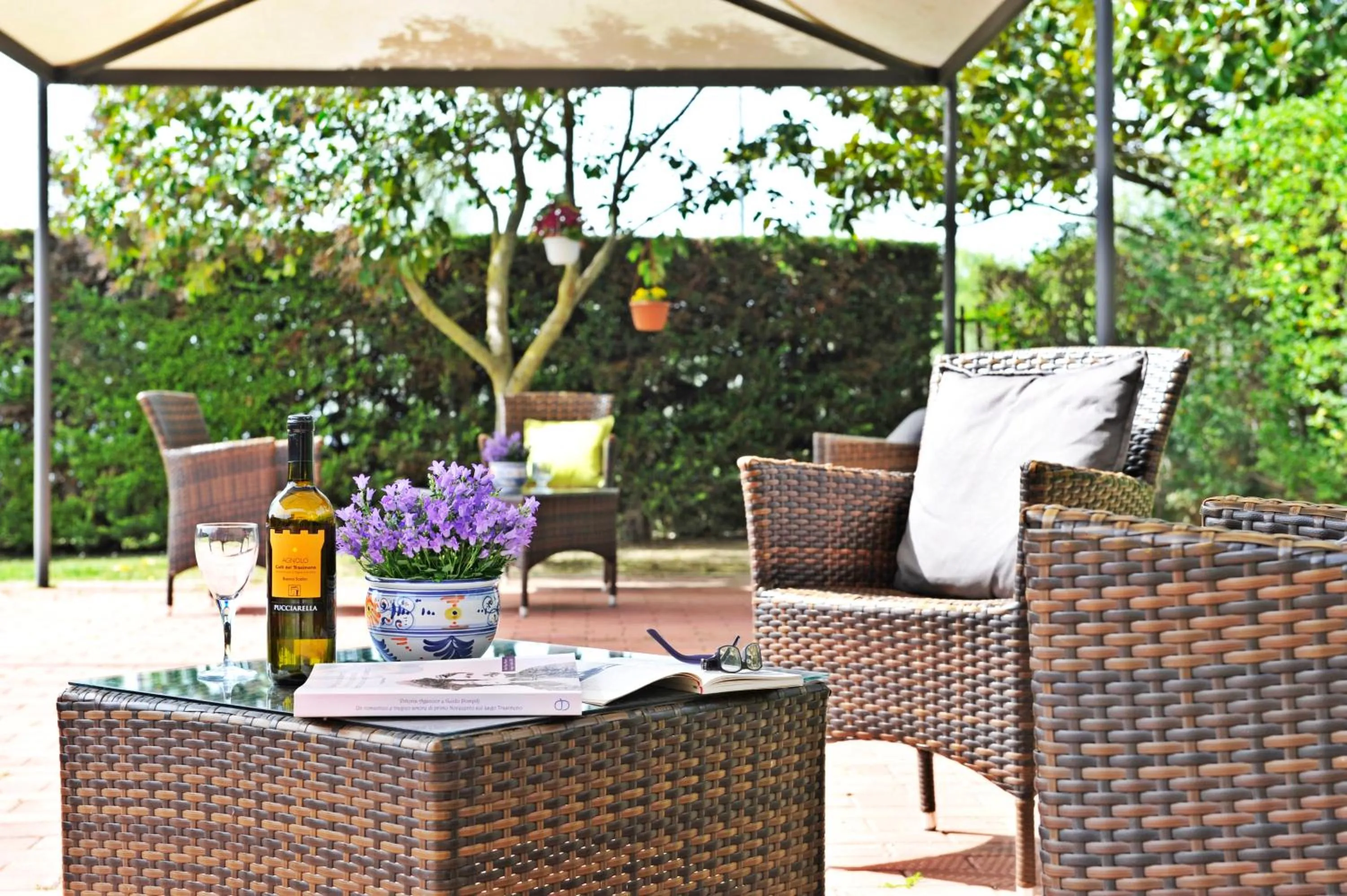Patio in Hotel Torricella