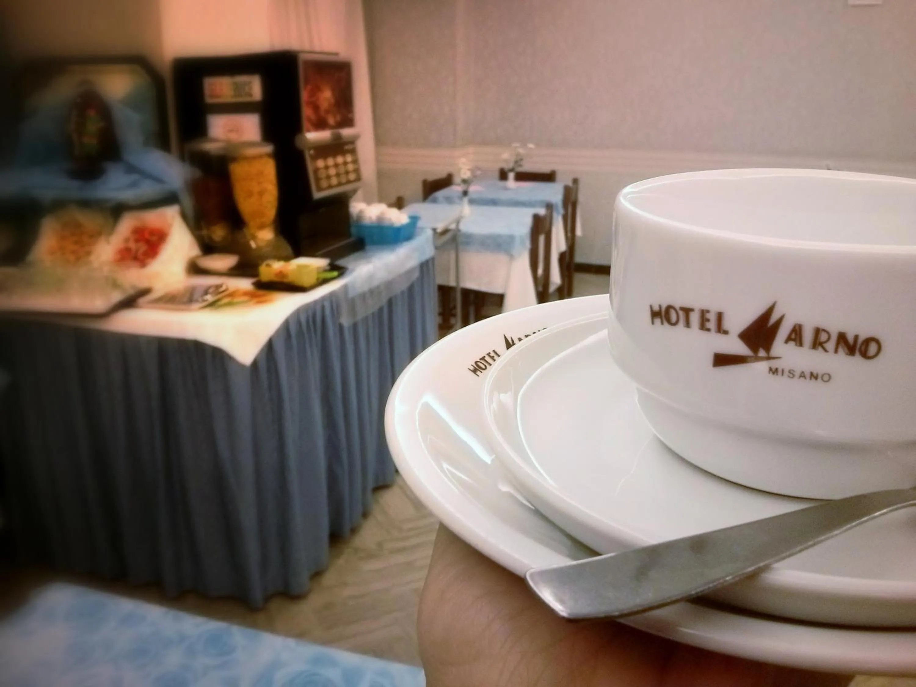 Restaurant/places to eat in Hotel Arno